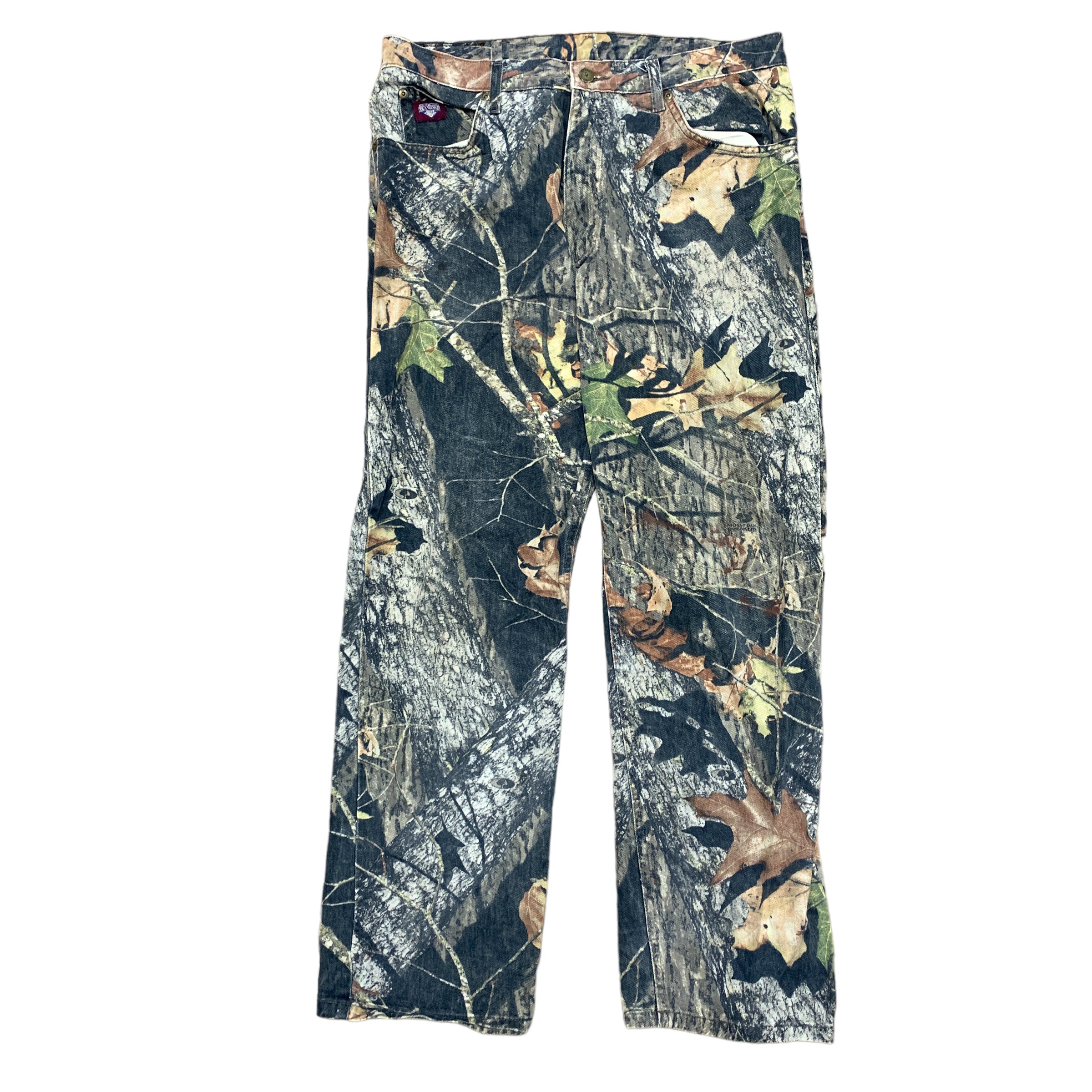 Vintage RealTree Jeans Pants W36 L32 Baggy USA Hunting Camo