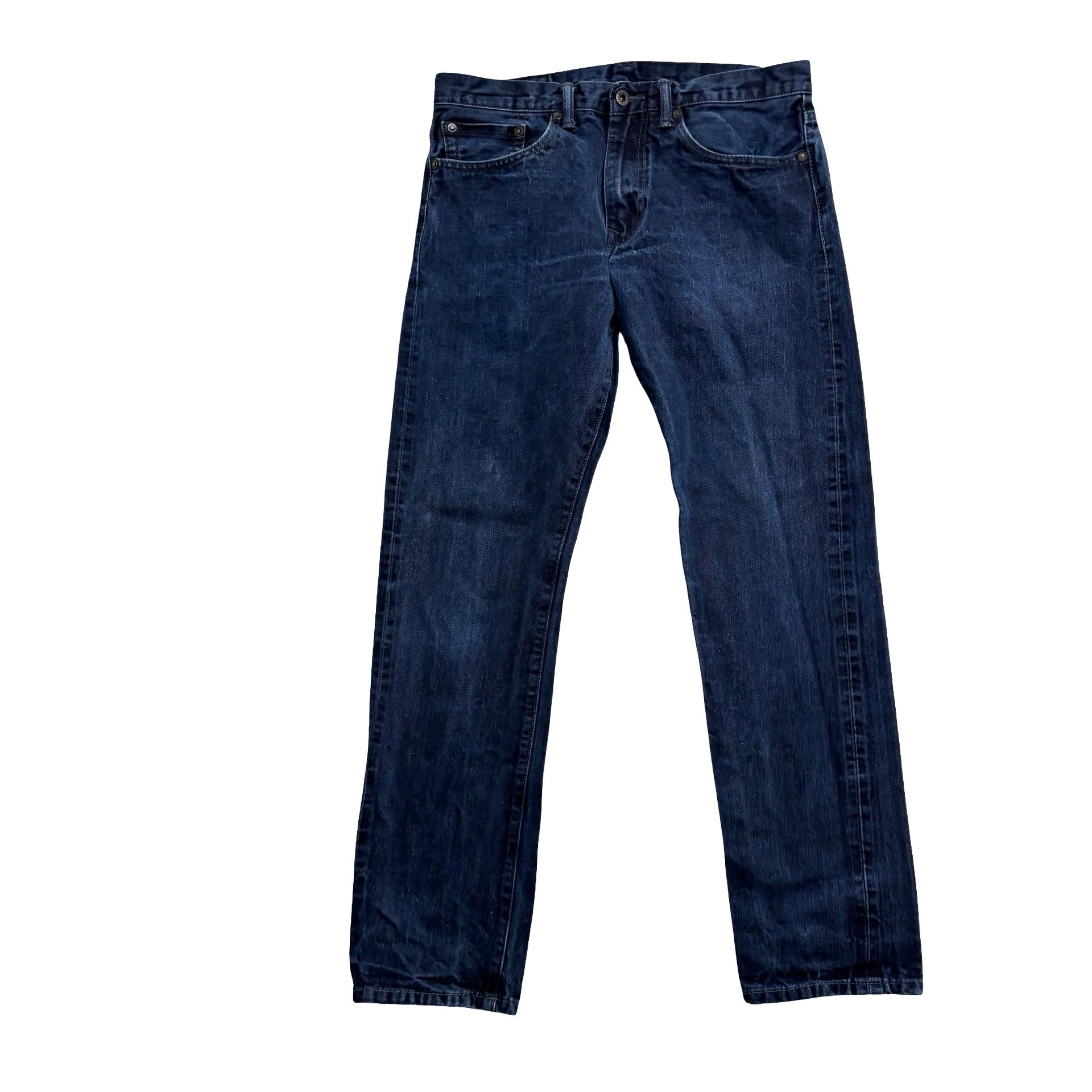 Levis Matchstick Jeans W32 L31 Mens Navy Blue Slim Fit Vintage Denim