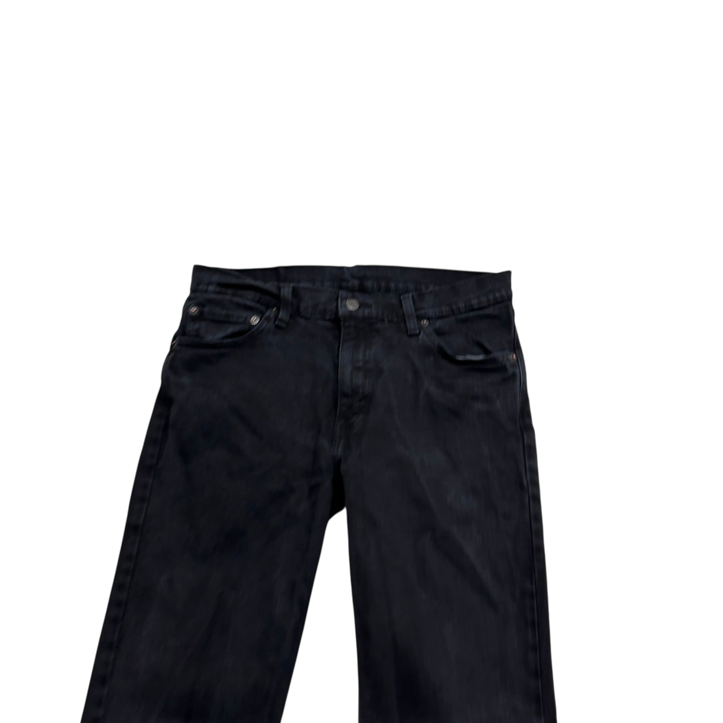 Levis 511 Jeans W32 L34 Mens Black Slim Fit Stretch Denim