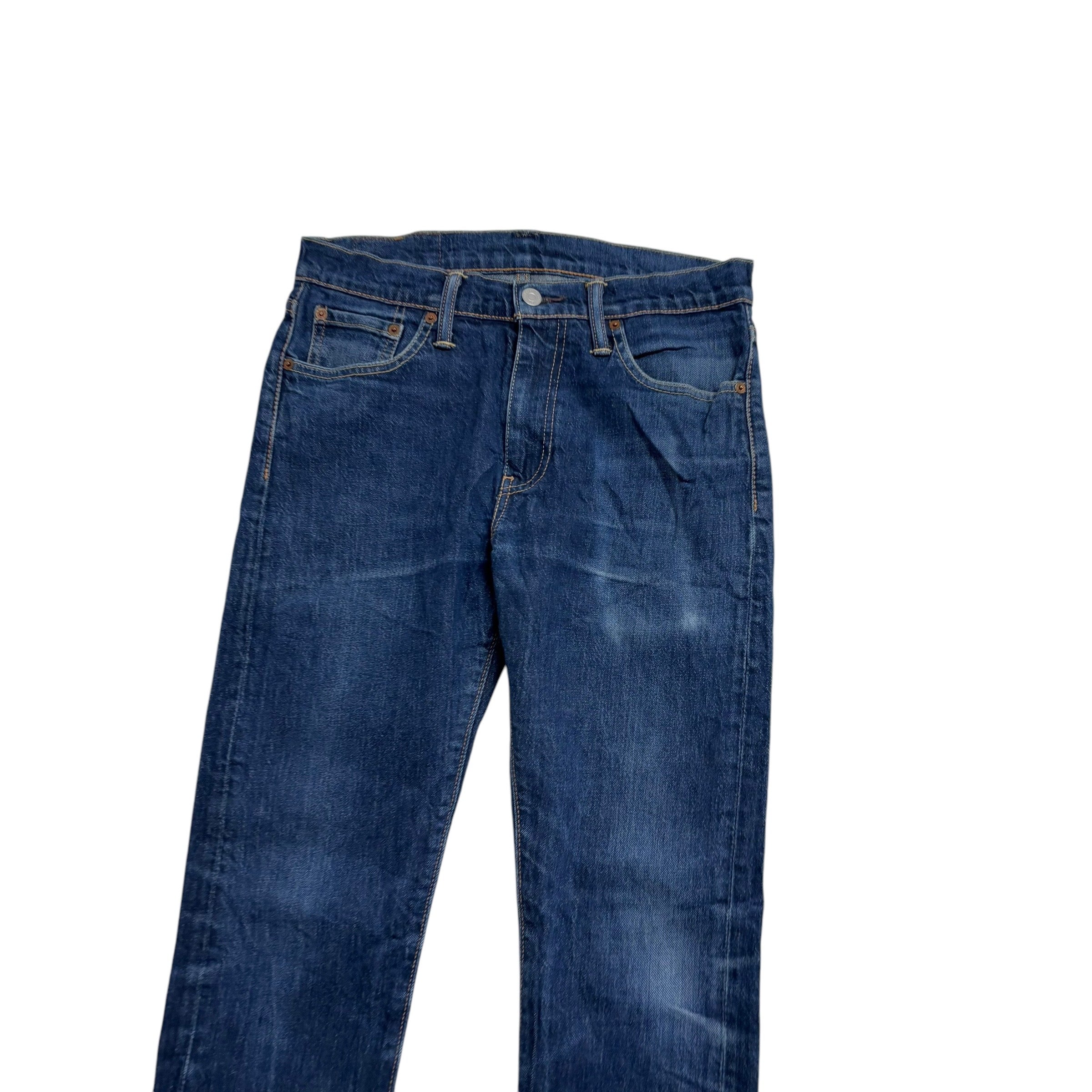 Levis 510 Jeans W30 L31 Mens Mid Blue Skinny Fit Stretch Denim
