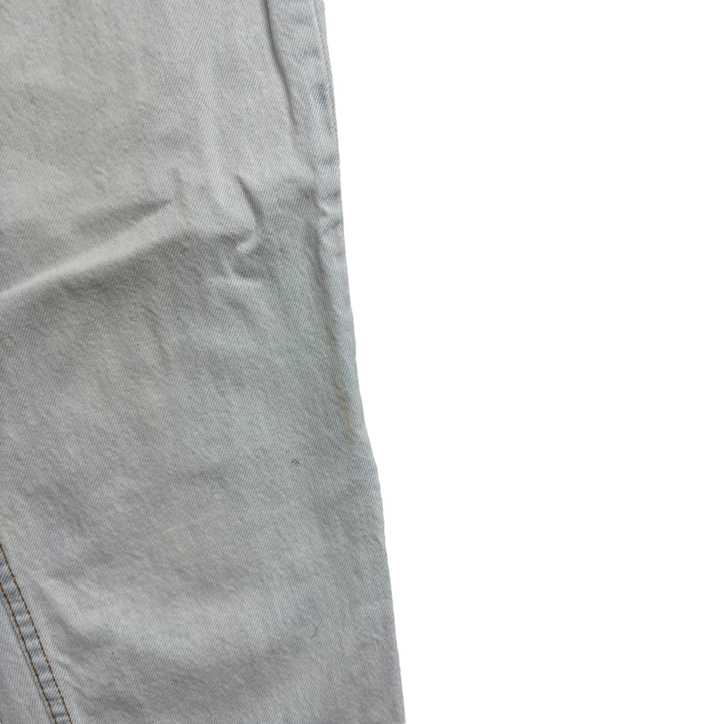 Levis 551 Jeans W32 L28 Womens Light Blue Relaxed Tapered Mom Vintage USA Made