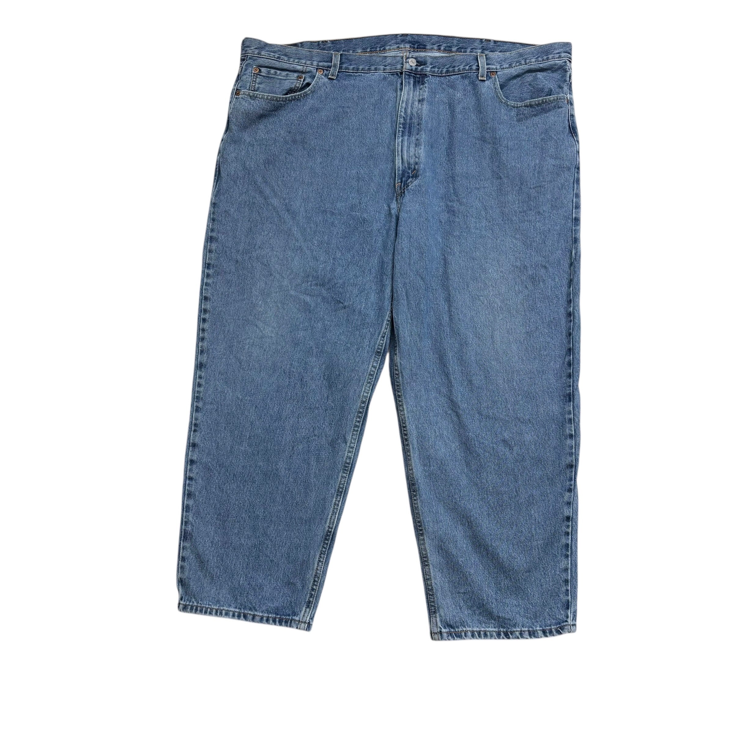 Levis 560 Jeans W50 L29 Mens Light Blue Baggy Relaxed Comfort Fit Denim (E)