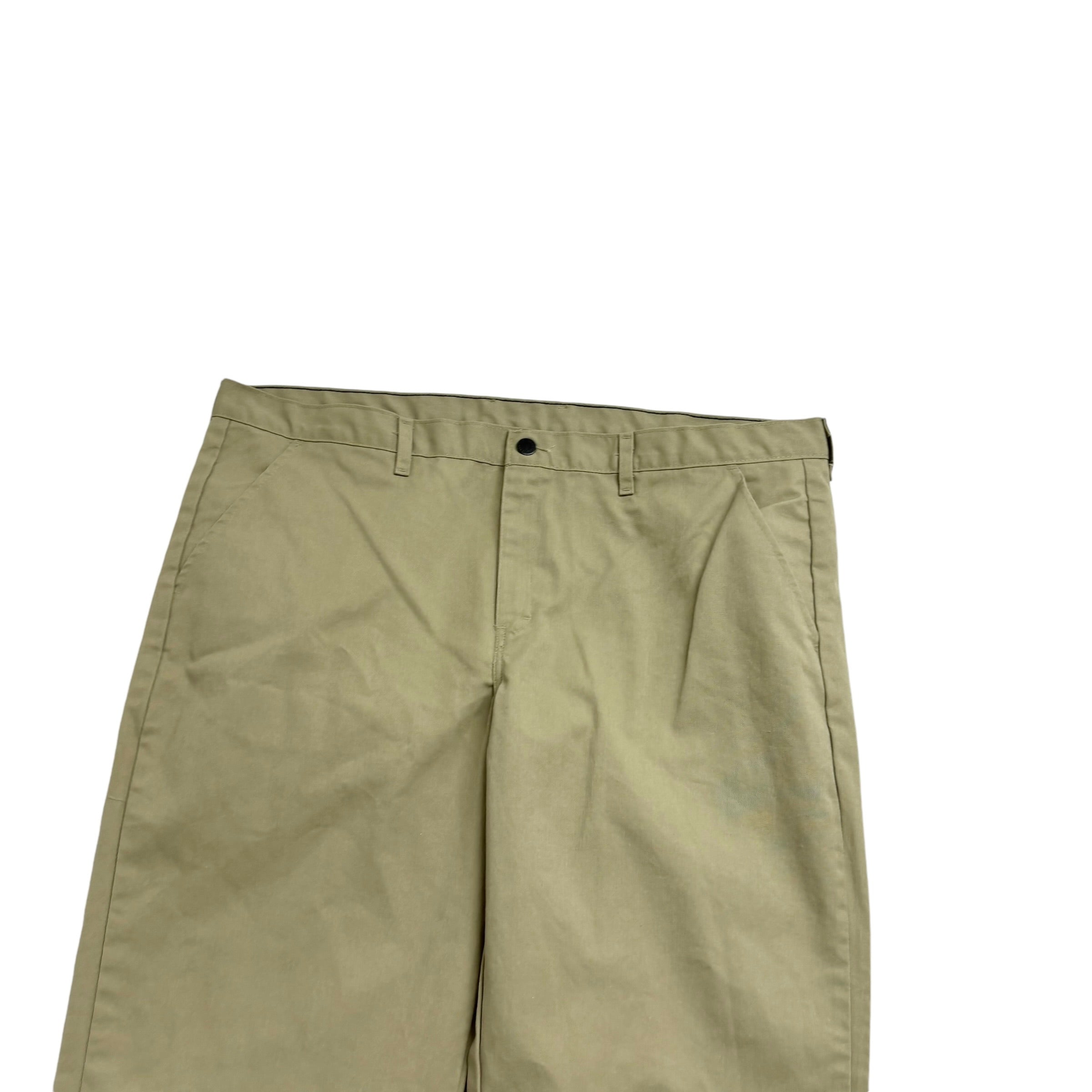 Dickies Trousers W40 L30 Mens Beige Pants Relaxed Straight Fit Workwear