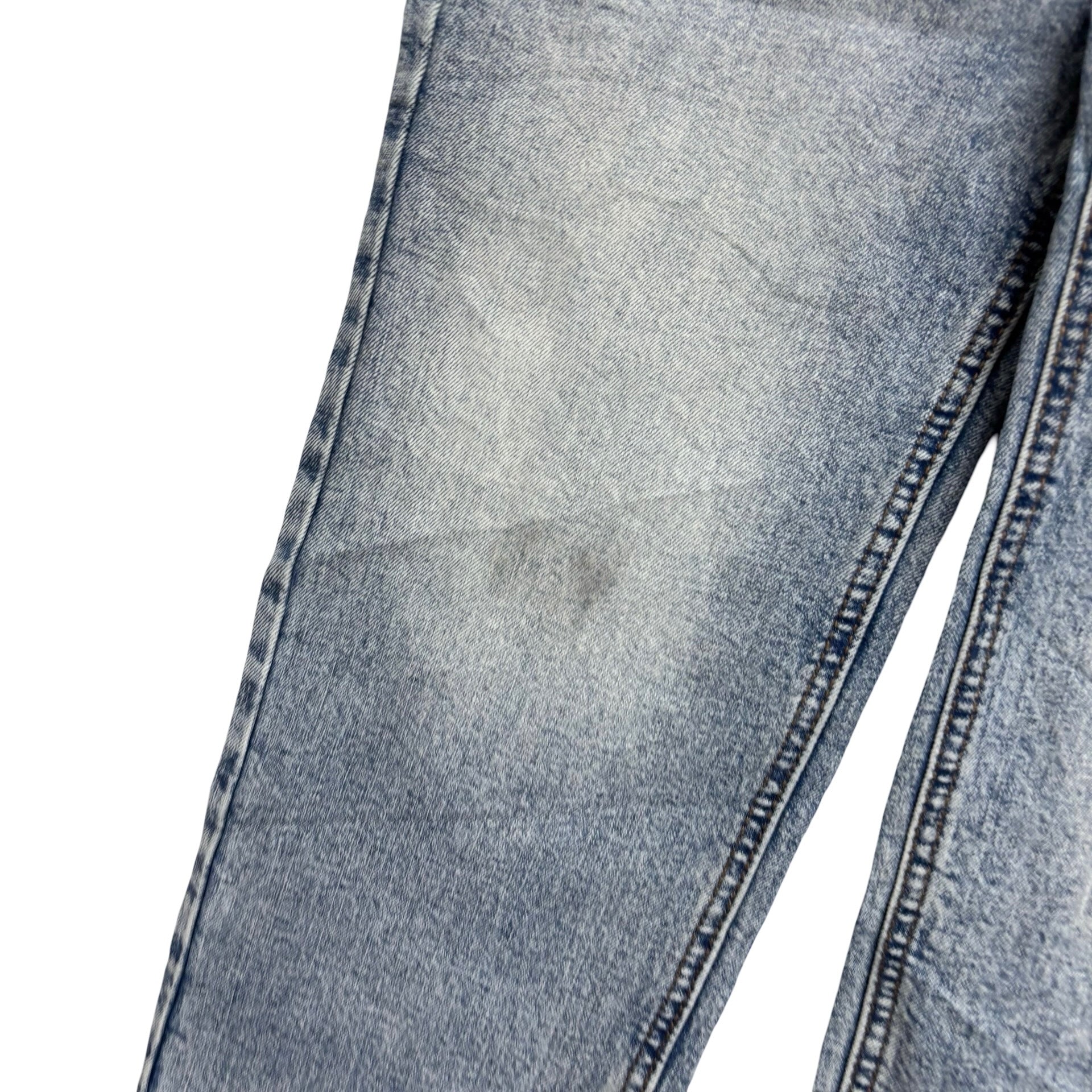Levis Signature Jeans W29 L29 Mens Light Blue Athletic Tapered Fit Stretch Denim
