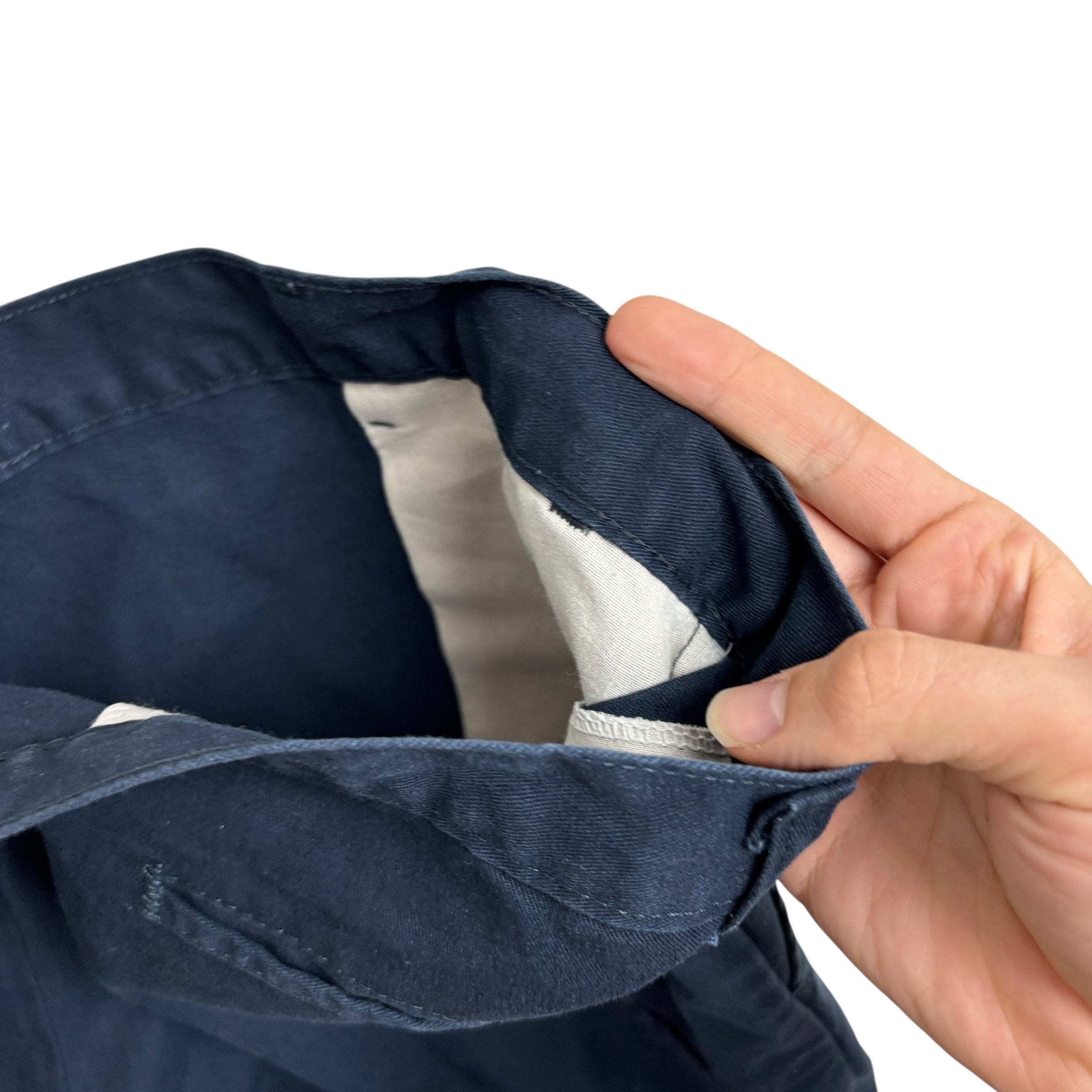 Dickies Chino Trousers W40 L29 Mens Navy Blue Baggy Relaxed Straight Fit