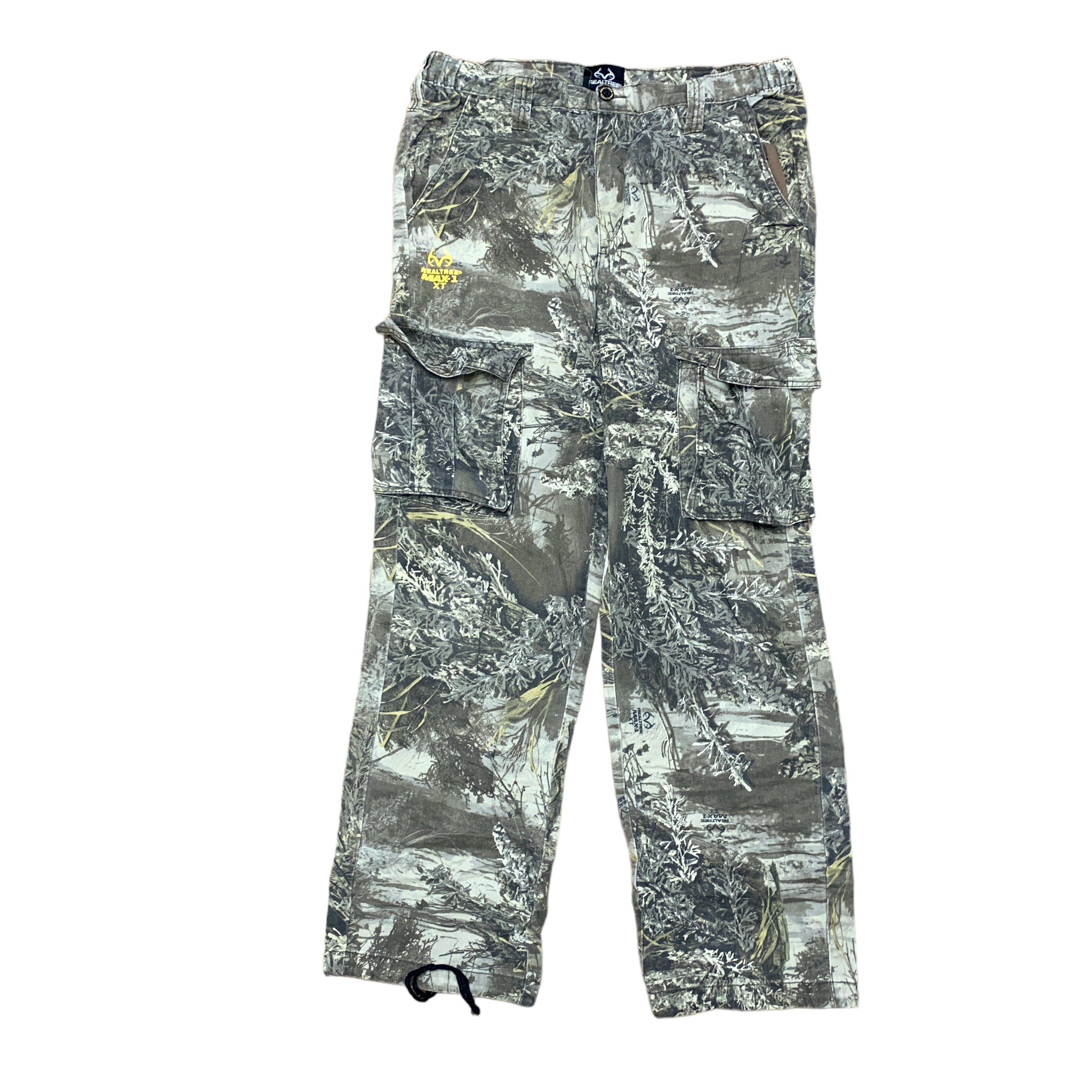 Vintage RealTree Pants W34 L30 Baggy USA Hunting Camo