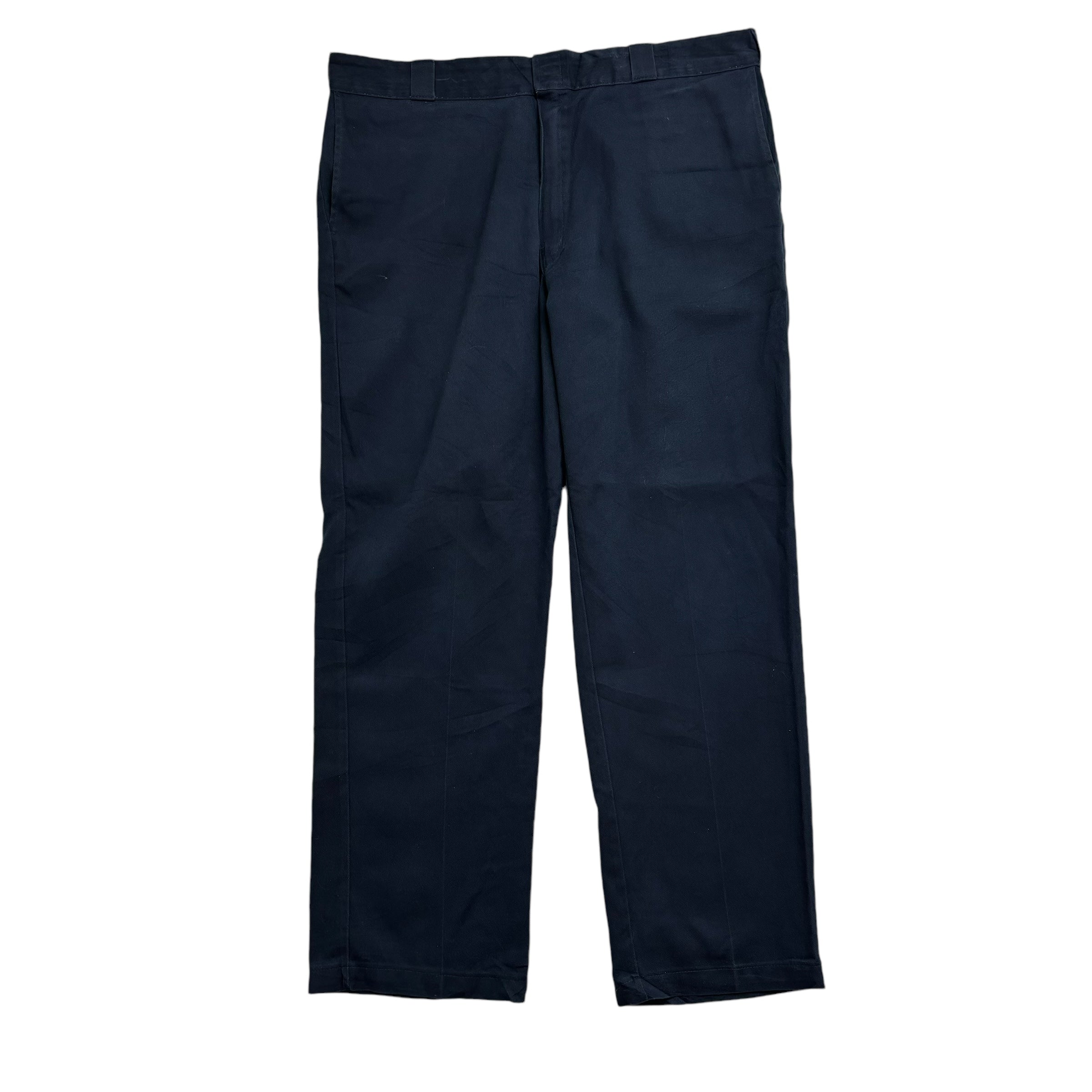 Dickies 874 Trousers W40 L31 Mens Navy Blue Pants Original Straight Fit Workwear