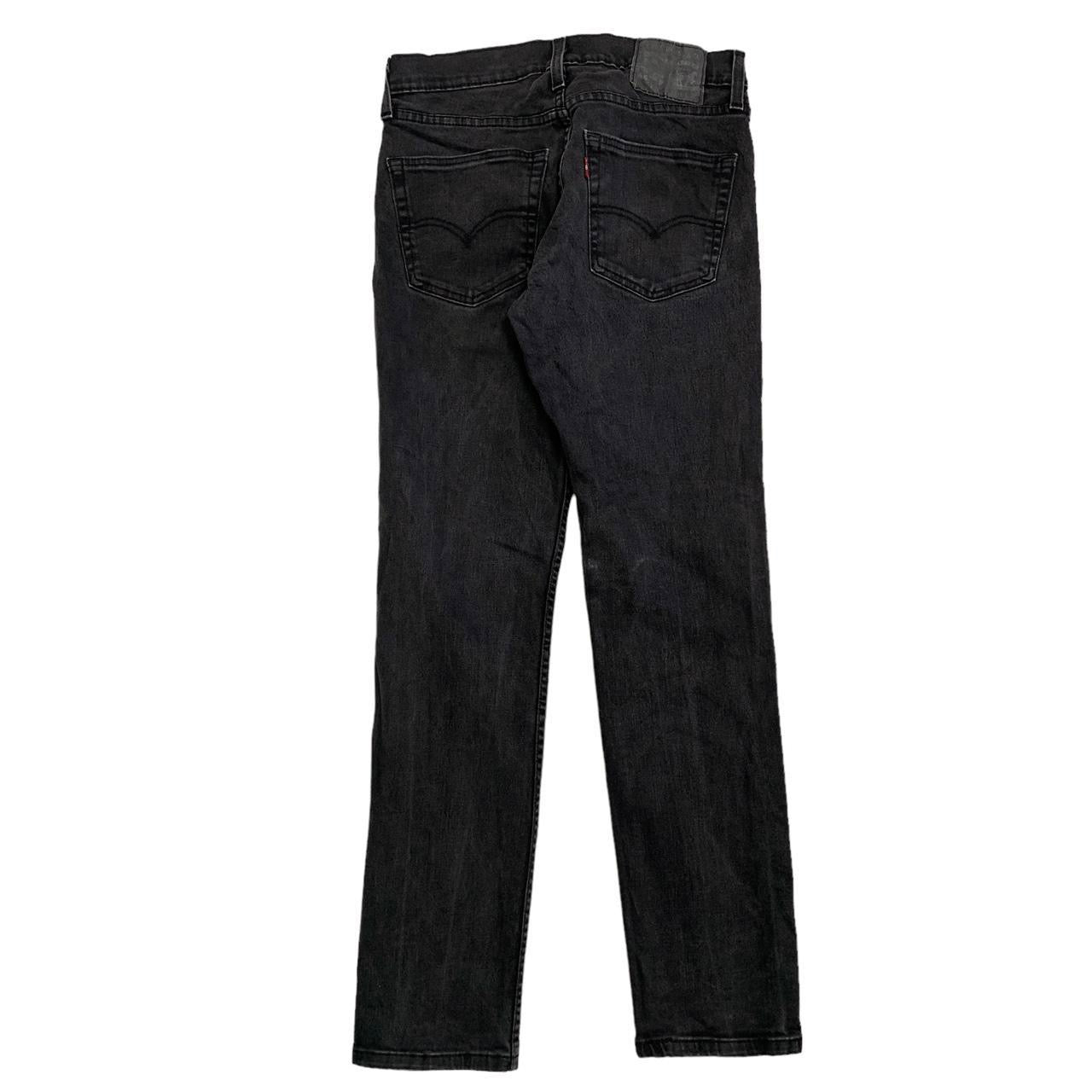 Levis 511 Jeans W30 L30 Mens Black Slim Fit Stretch Denim