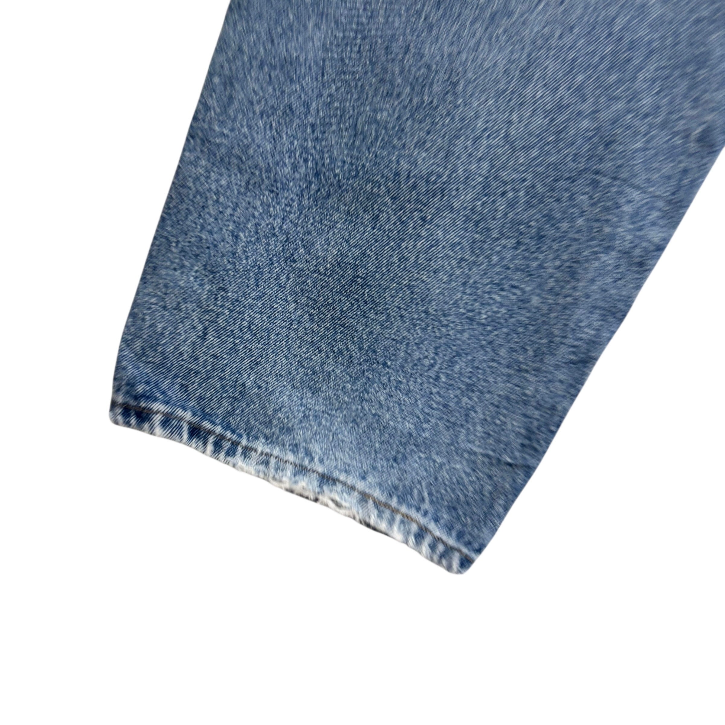 Wrangler Jeans W48 L30 Mens Light Blue Regular Straight Fit Vintage Denim