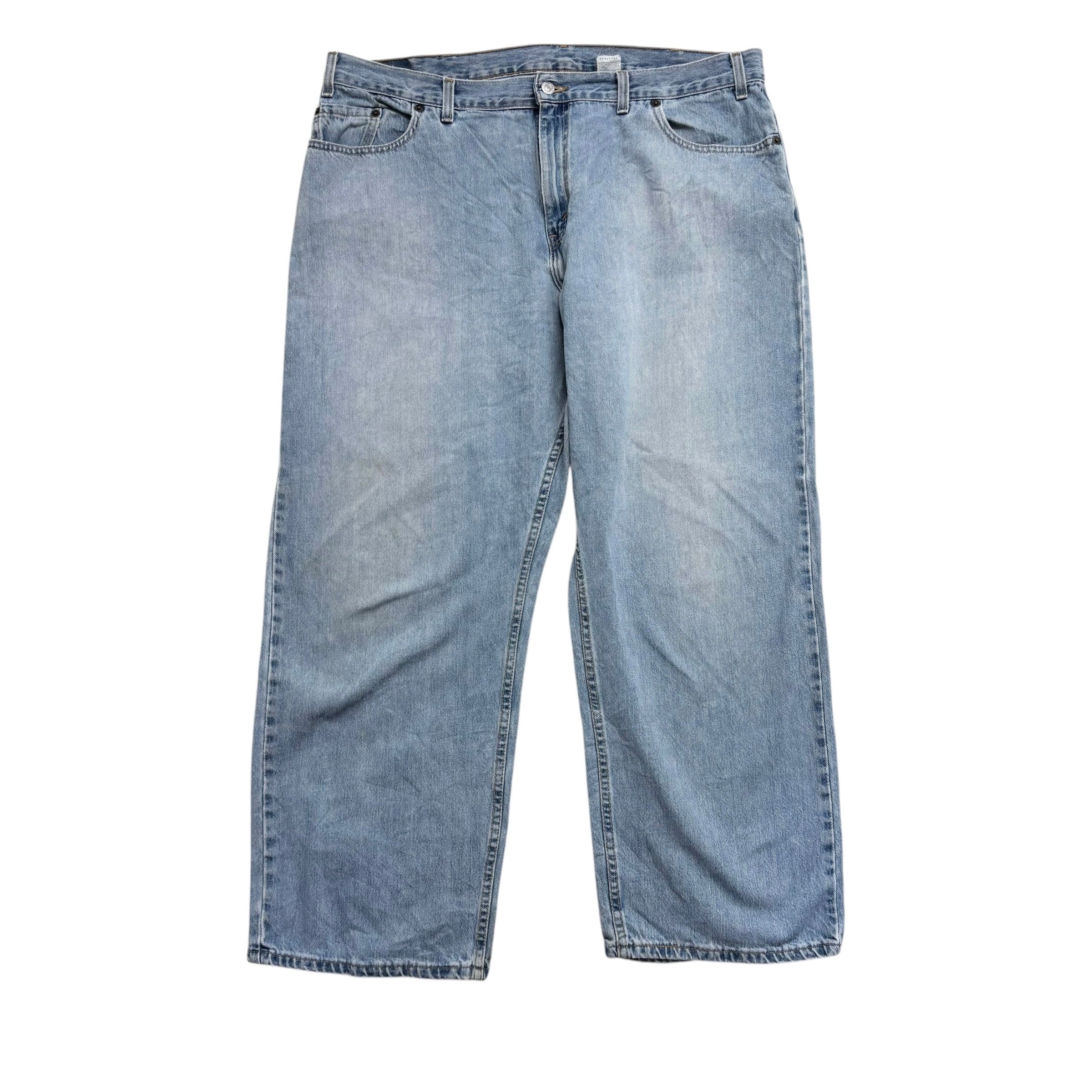 Levis 577 Jeans W40 L30 Womens Relaxed Baggy Fit Light Blue Vintage