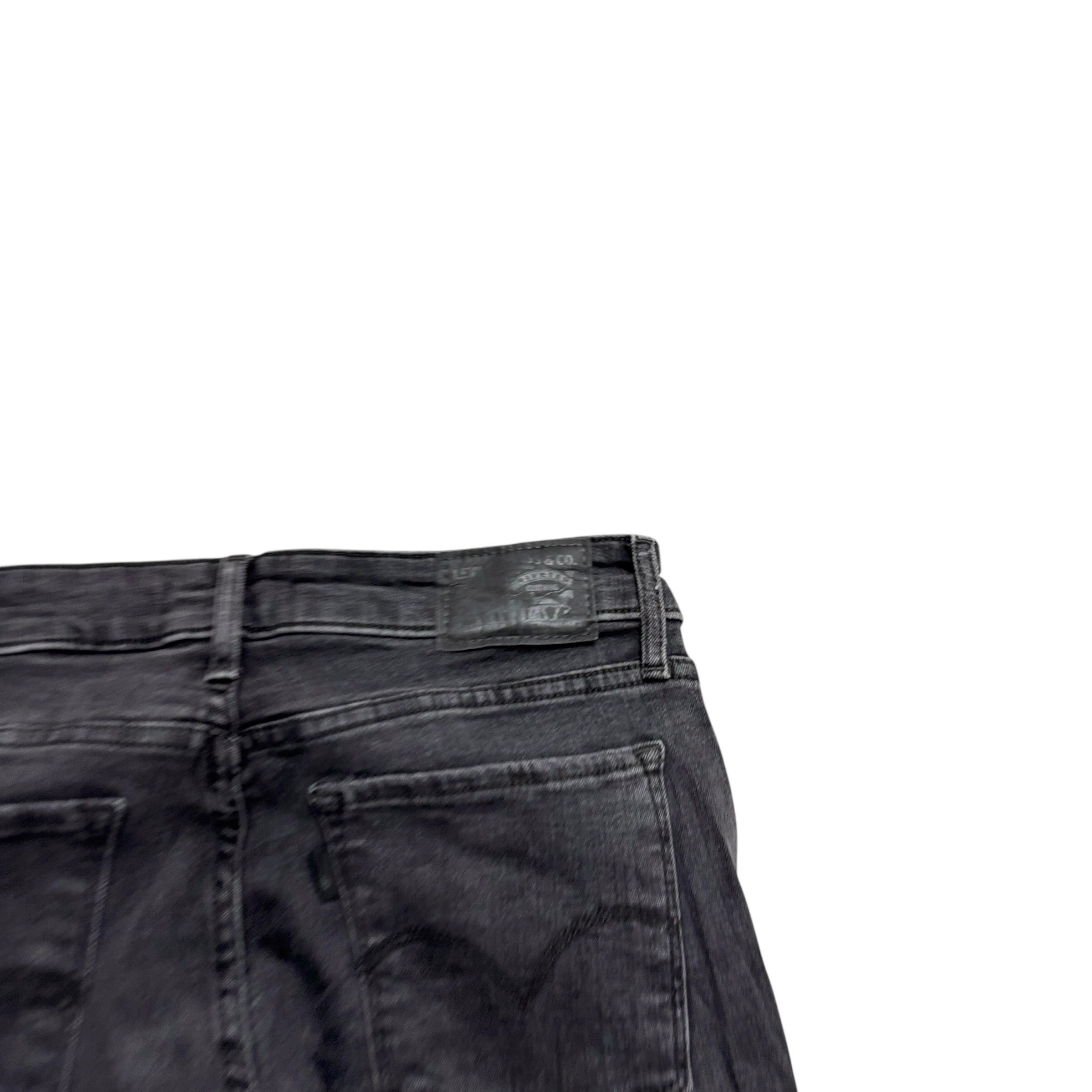 Levis 712 Jeans W28 L32 Womens Slim Fit Grey Stretch Denim (E)