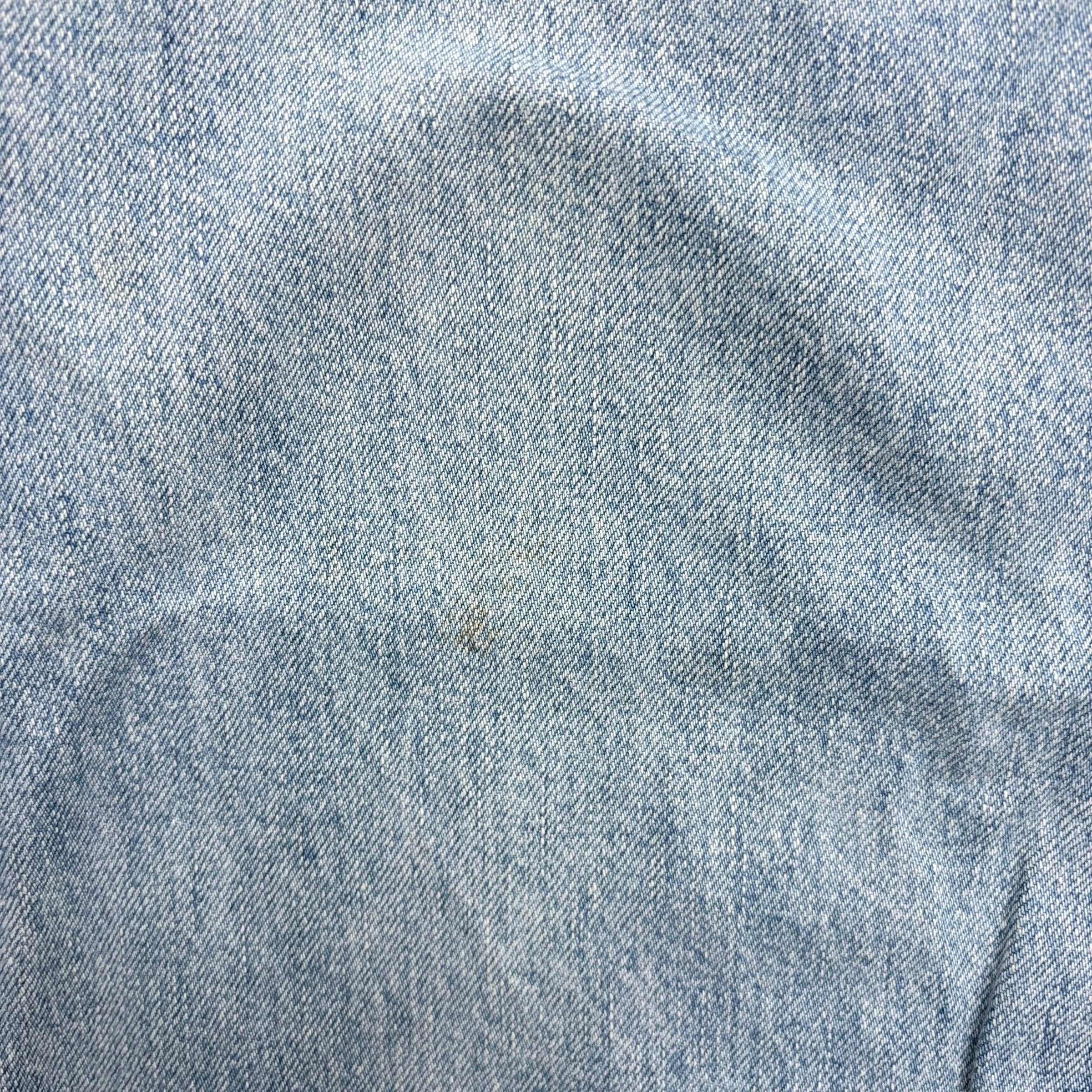 Levis 550 Jeans W44 L30 Womens Light Blue Relaxed Tapered Fit Vintage