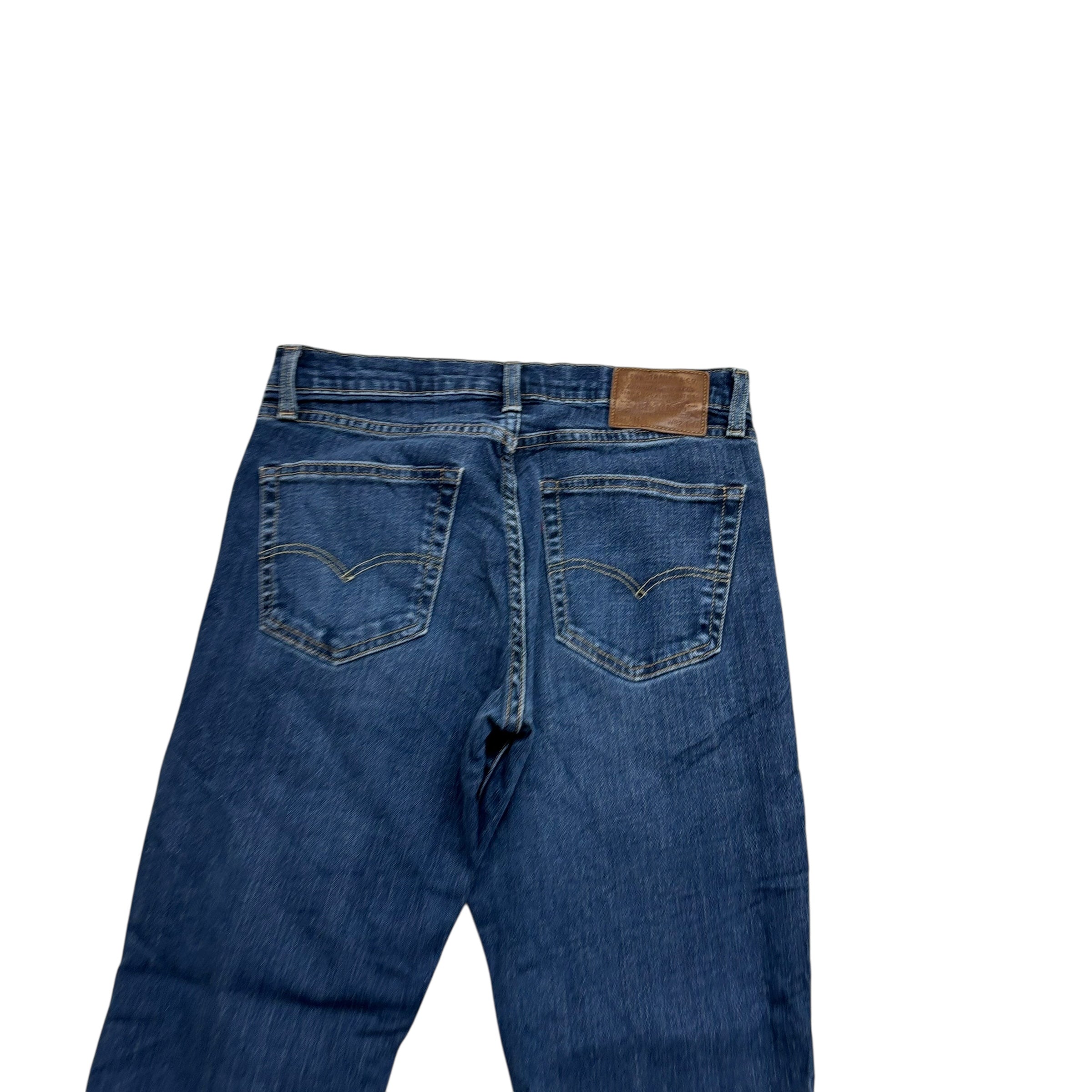 Levis 511 Jeans W30 L31 Mens Dark Blue Slim Fit Stretch Premium Denim (E)