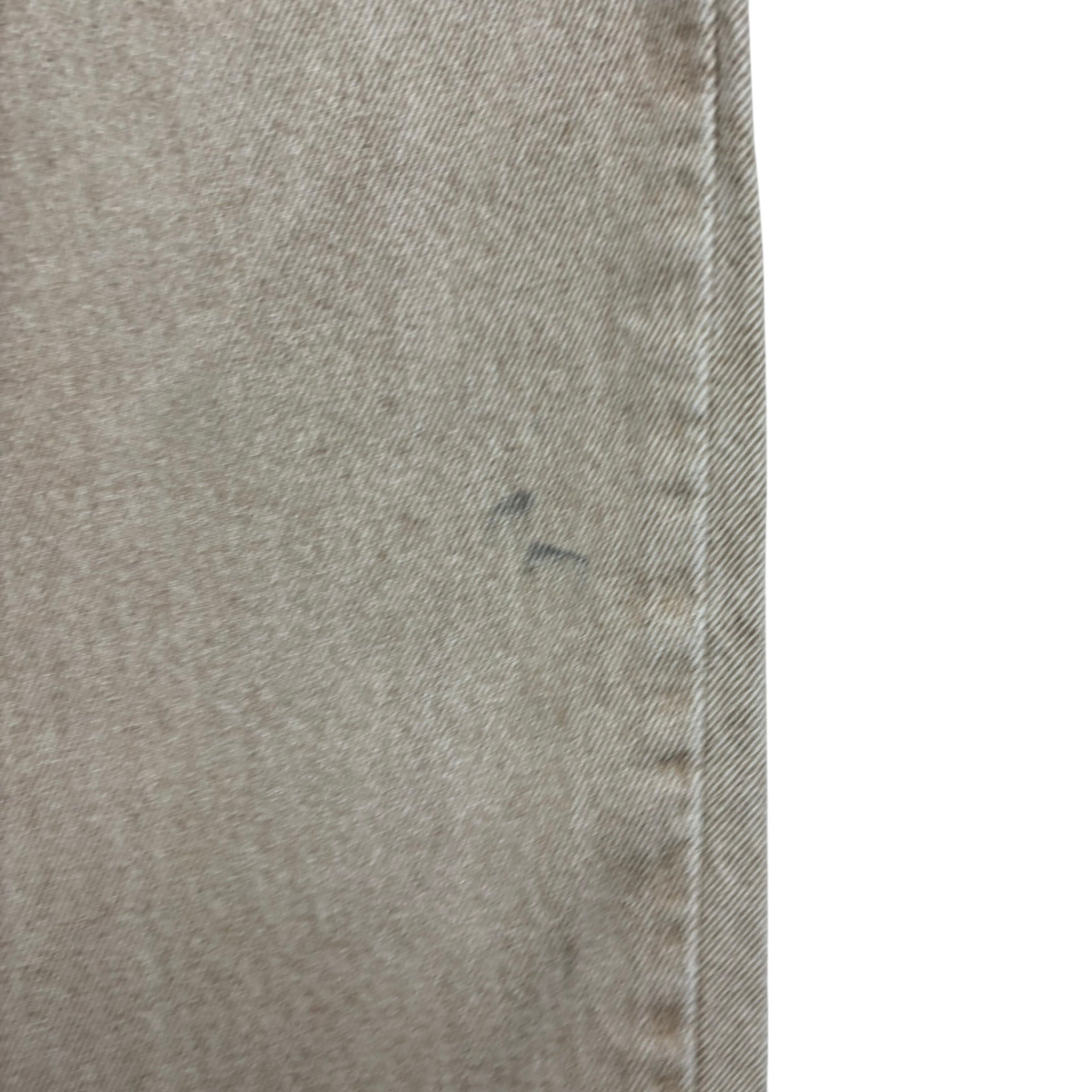 Levis 550 Jeans W34 L29 Mens Beige Relaxed Tapered Vintage Made In USA Denim