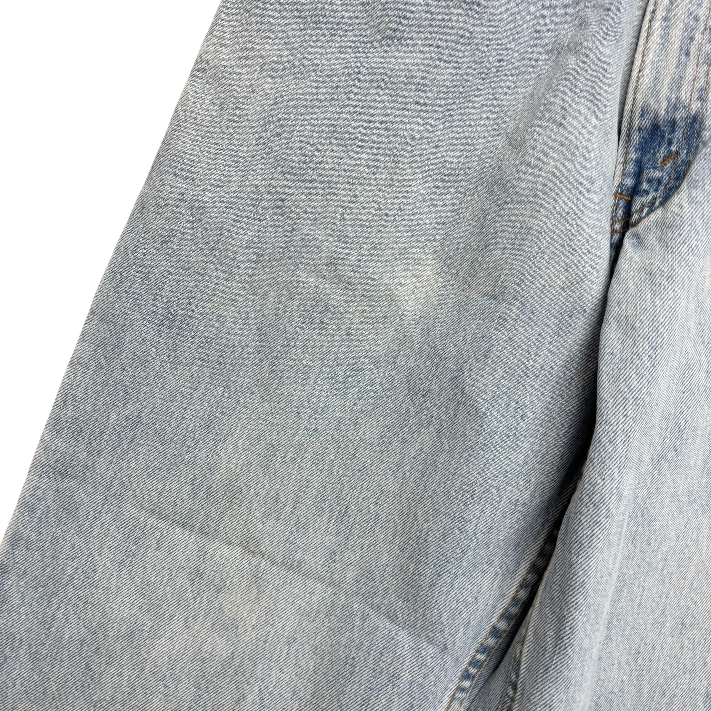 Levis 560 Jeans W30 L32 Mens Light Blue Relaxed Tapered Fit Made In USA Vintage