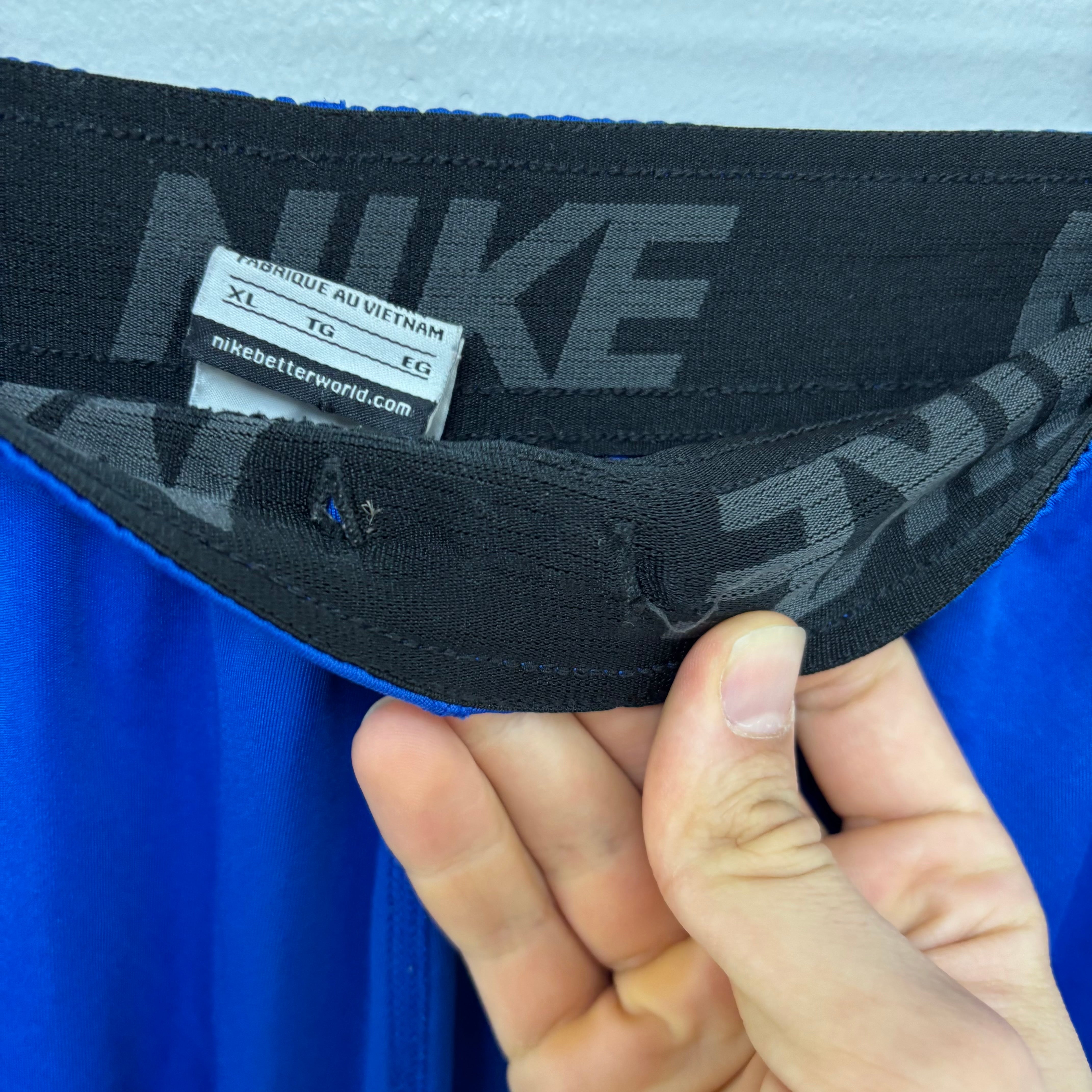 Nike Shorts Mens XL Blue Dri Fit Running Sports Gym Athletic