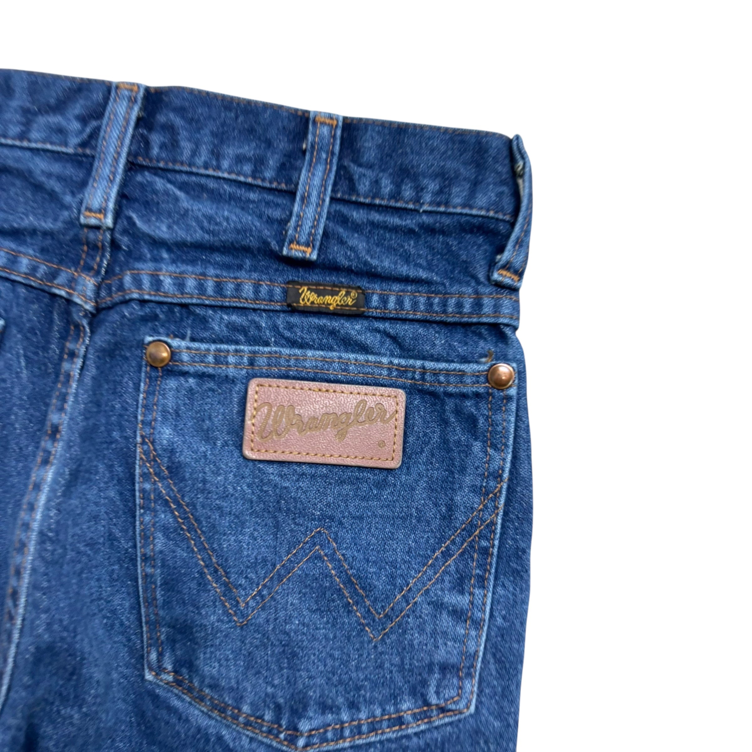 Wrangler Jeans Cowboy Cut W26 L31 Mens Mid Blue 936 Slim Fit USA Made (E)