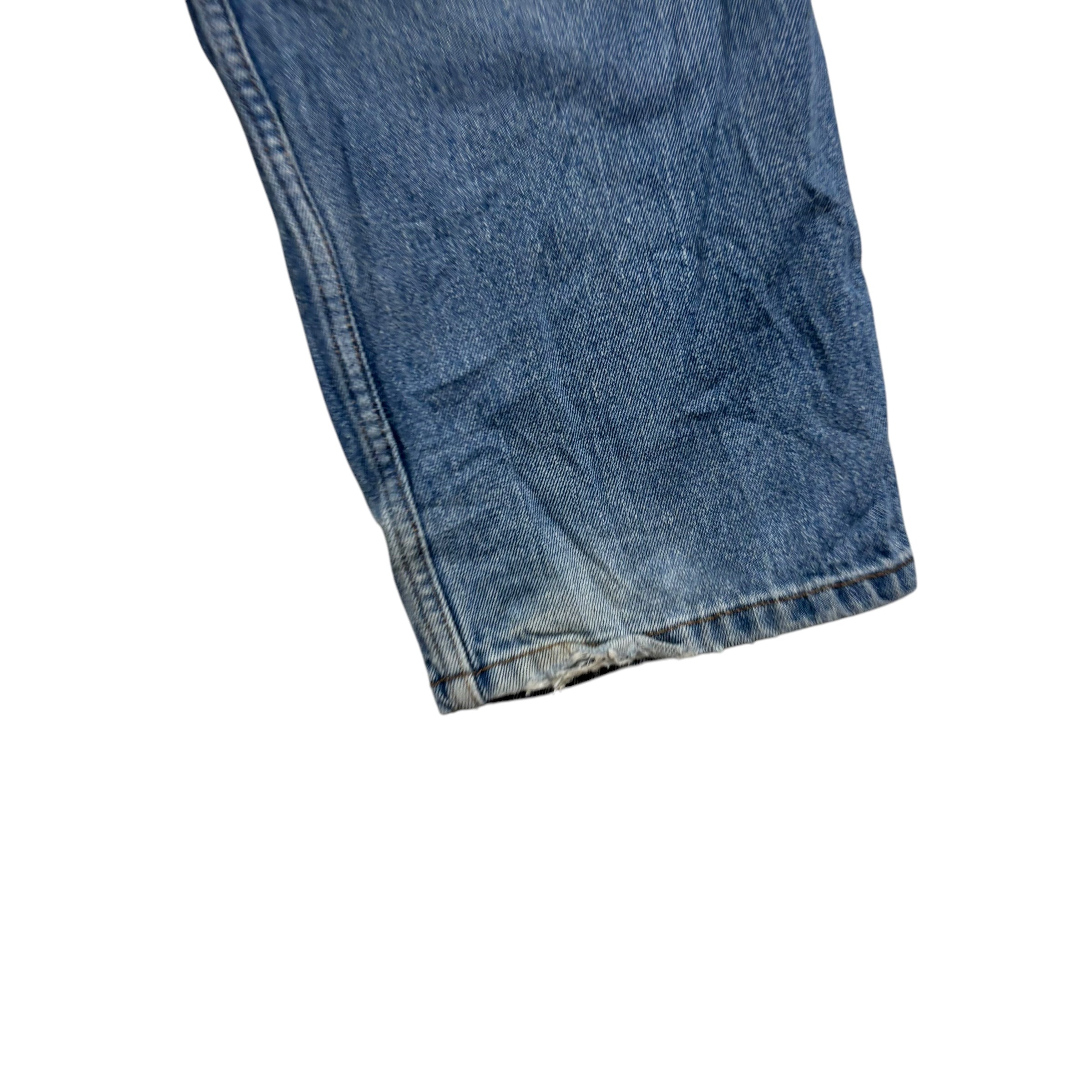 Levis 550 Jeans W38 L30 Mens Light Blue Relaxed Straight Fit Vintage Denim (F)