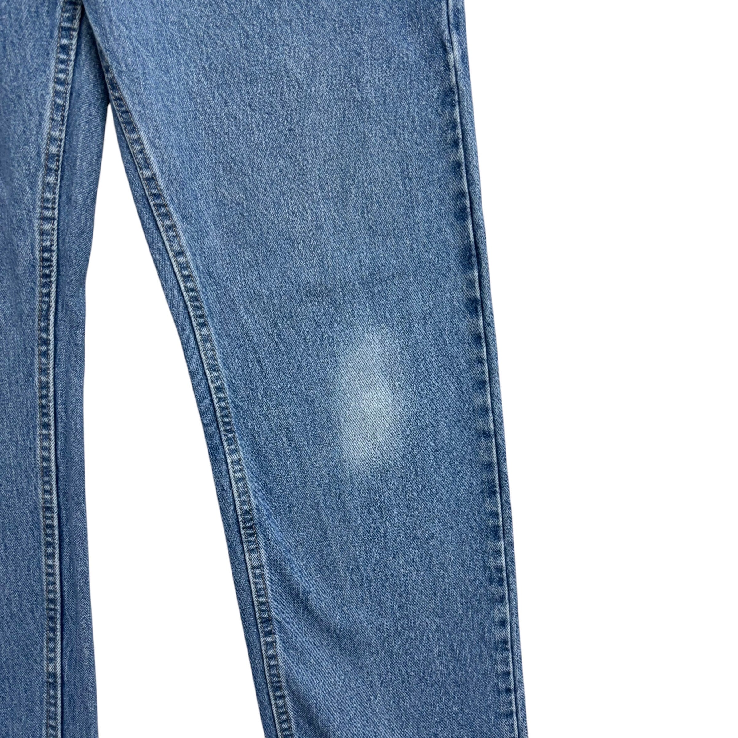 Wrangler Jeans W36 L34 Mens Light Blue Regular Straight Fit Denim (E)