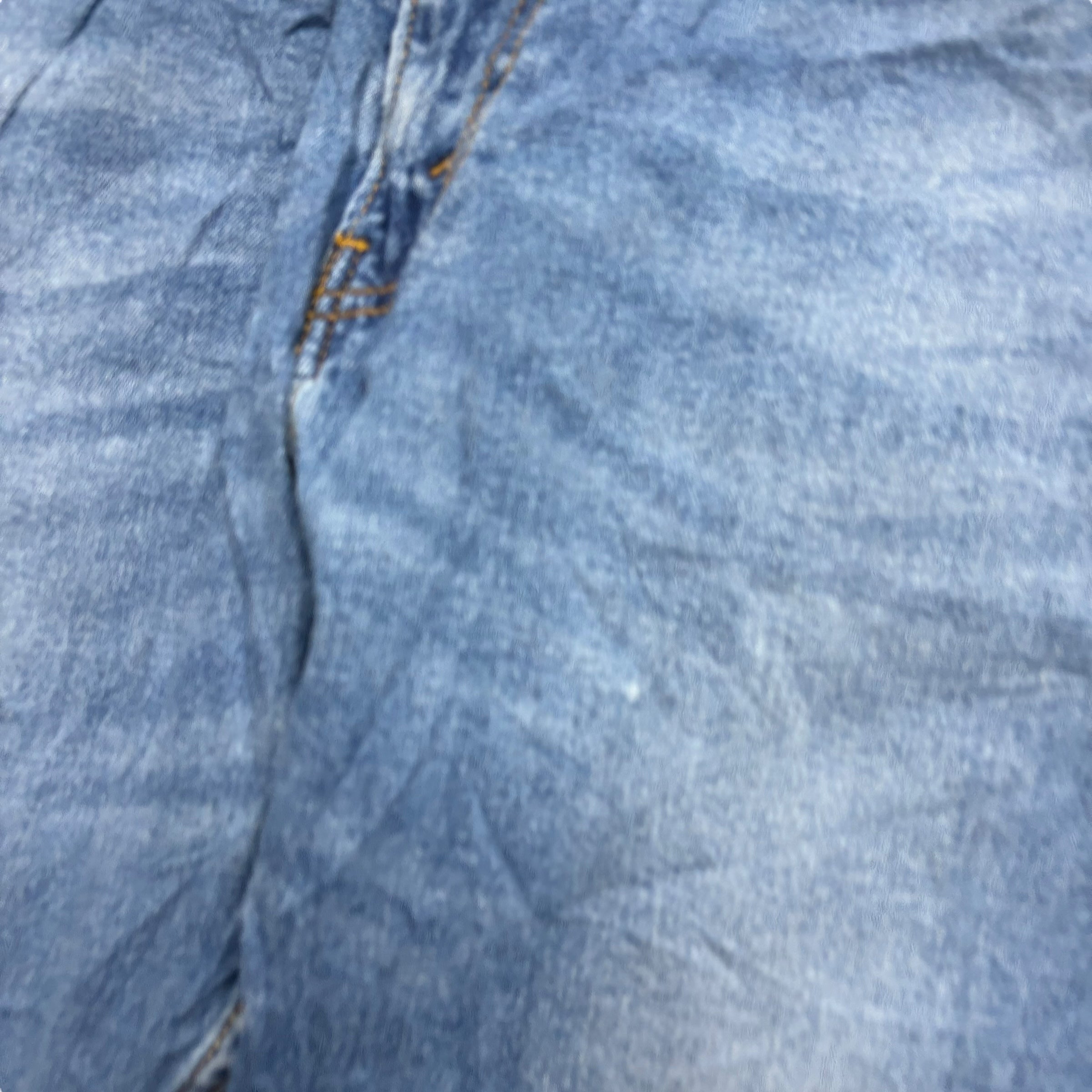 Levis Denizen Jeans W36 L34 Mens Mid Blue Slim Straight Fit Stretch Denim