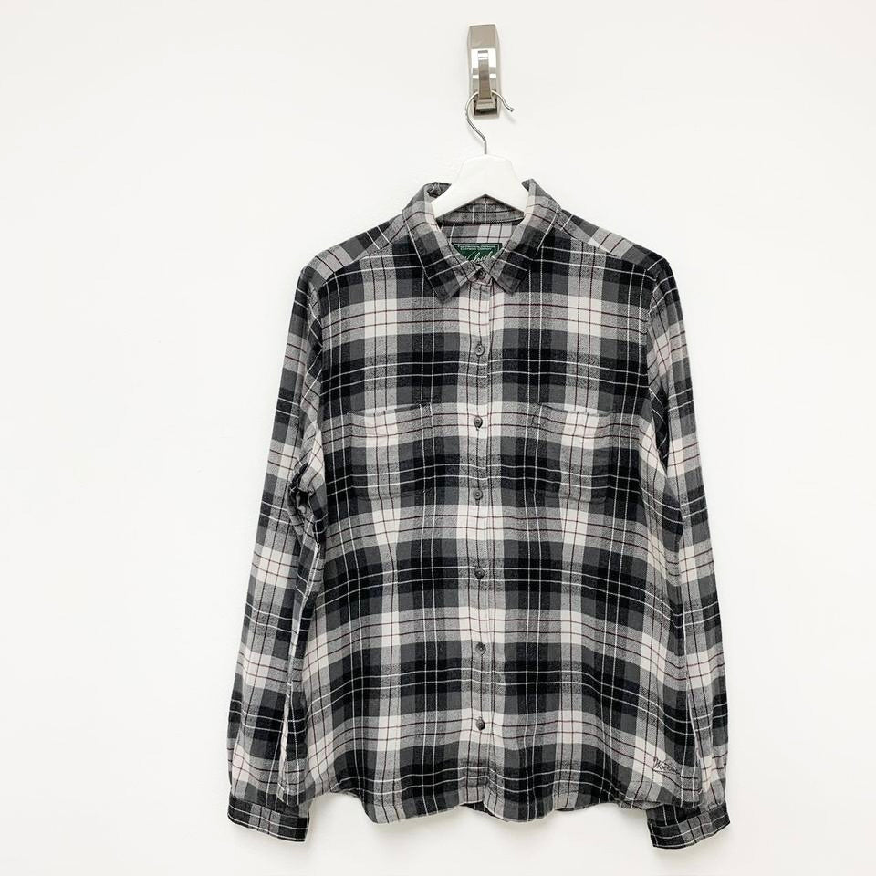 Vintage Women's Check Woolrich Flannel Shirt Large