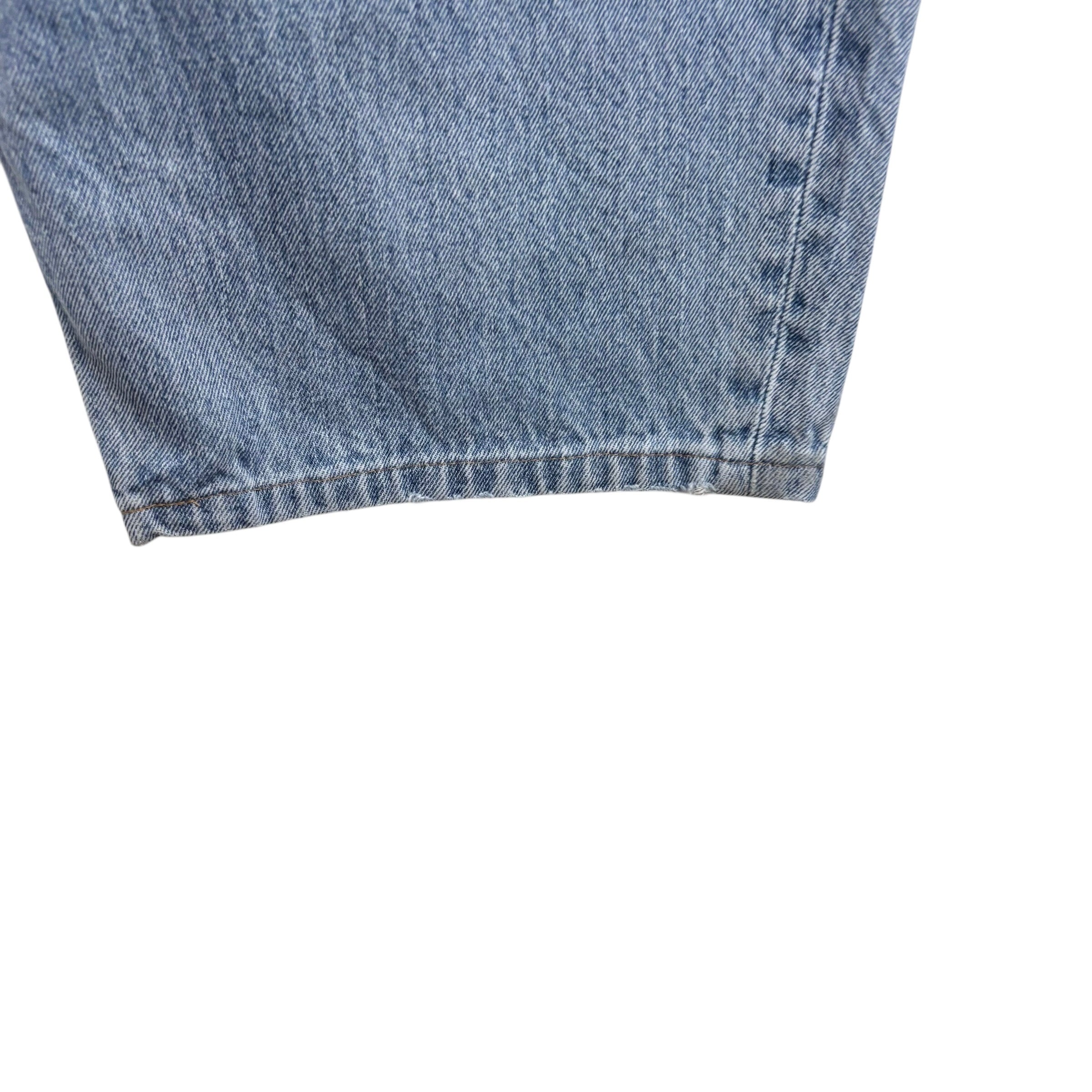 Levis 560 Jeans W48 L25 Mens Light Blue Baggy Relaxed Comfort Fit Denim