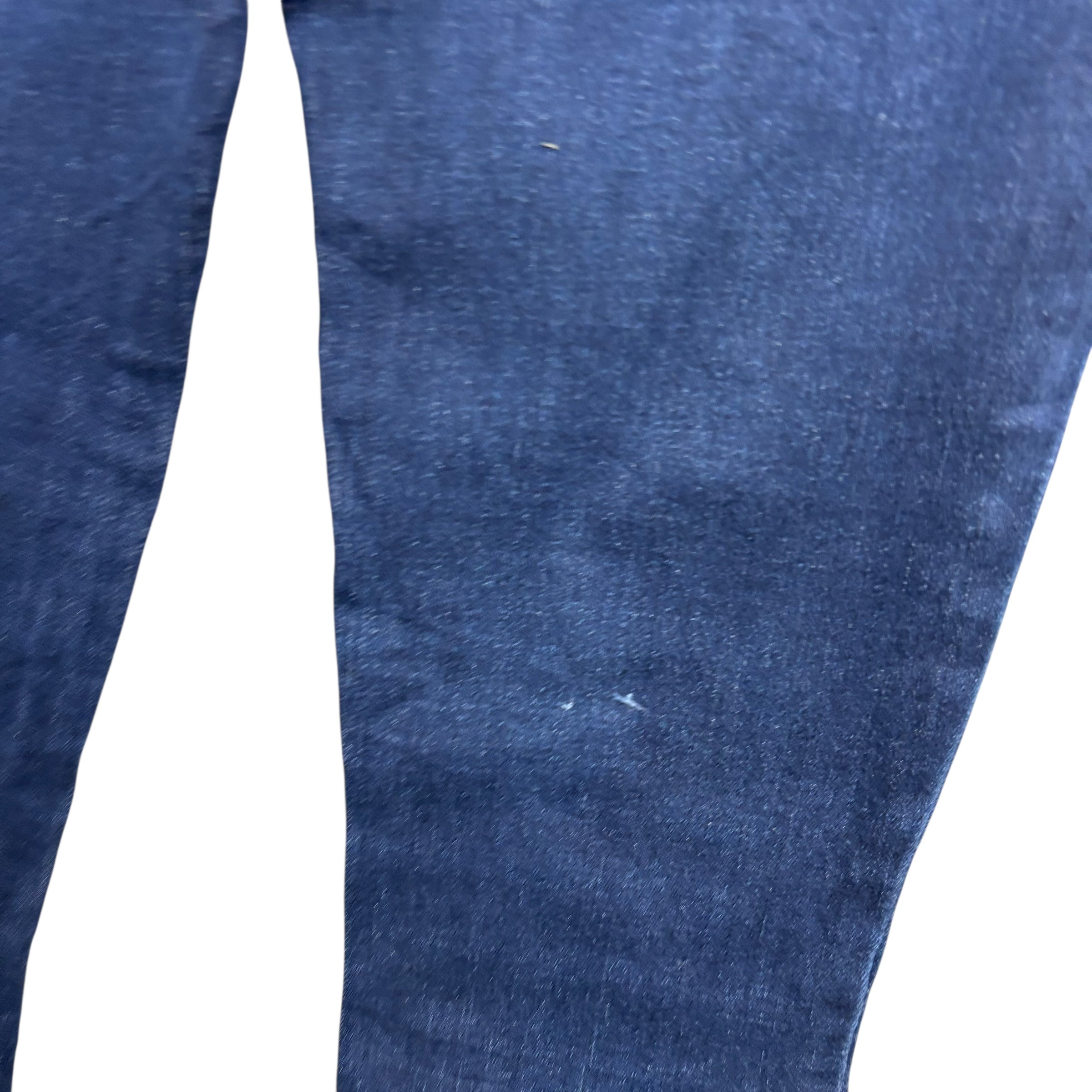Levis 721 Jeans W25 L31 Womens Dark Blue High Rise Skinny Fit Stretch Denim