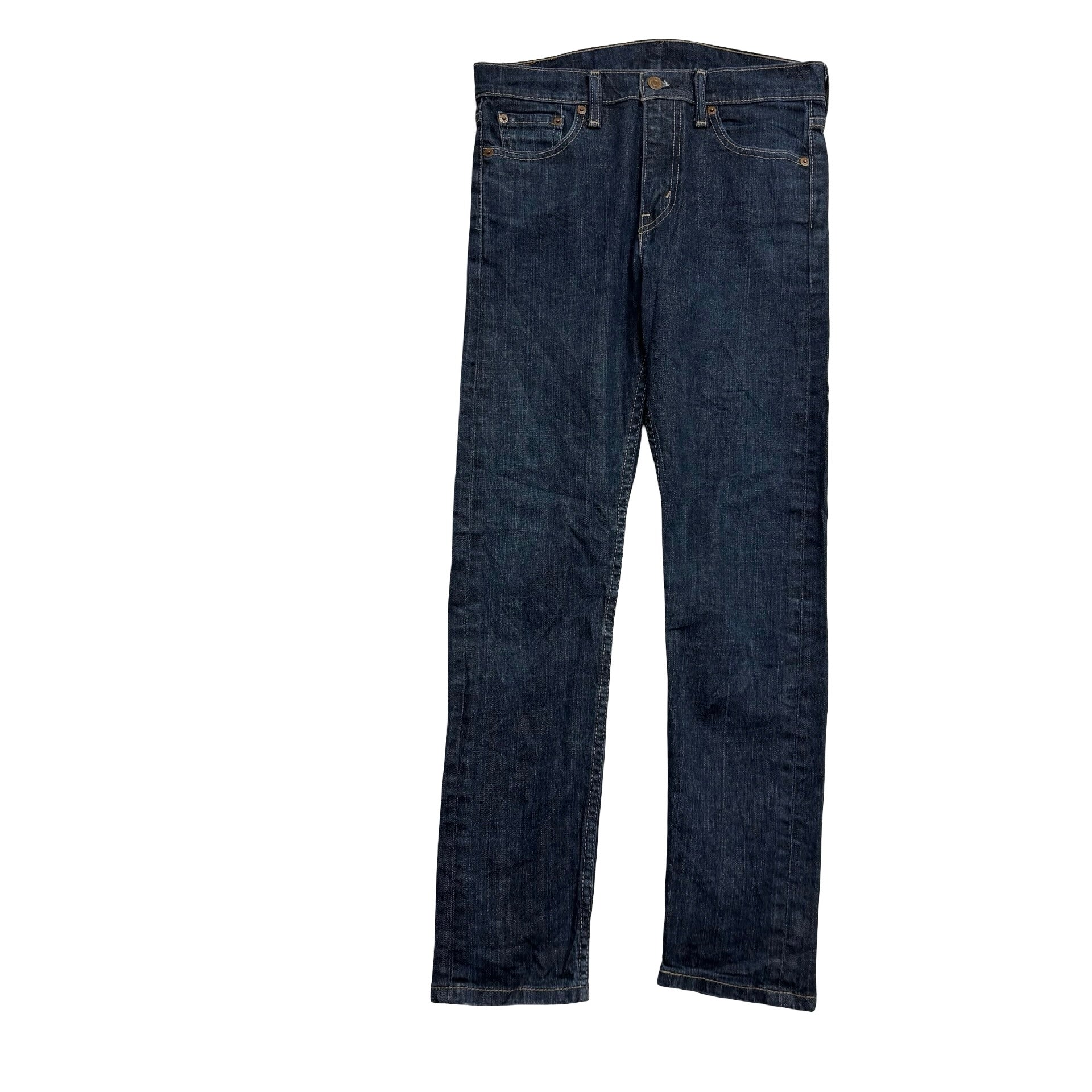 Levis 510 Jeans W30 L29 Mens Dark Blue Skinny Fit Stretch Denim