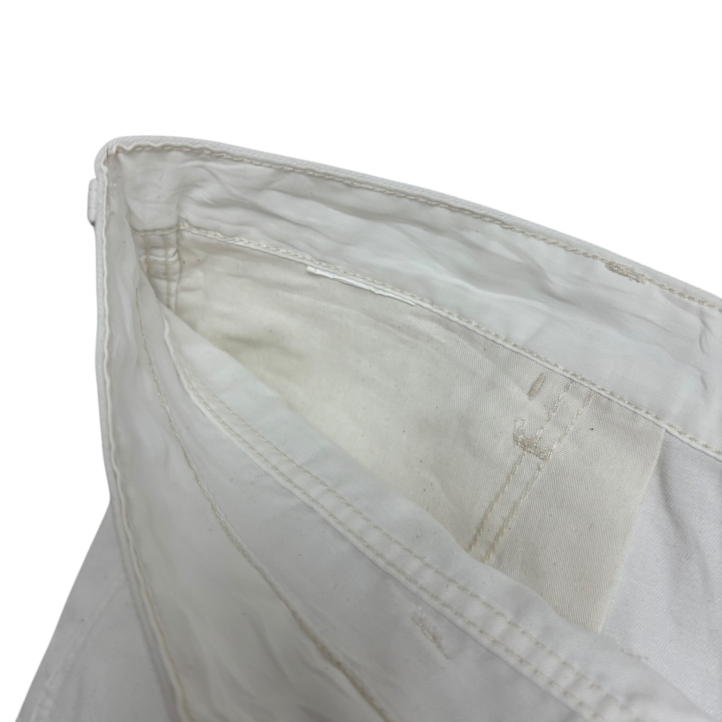 Wrangler Carpenter Pants W44 L30 Mens White Baggy Relaxed Fit Trousers