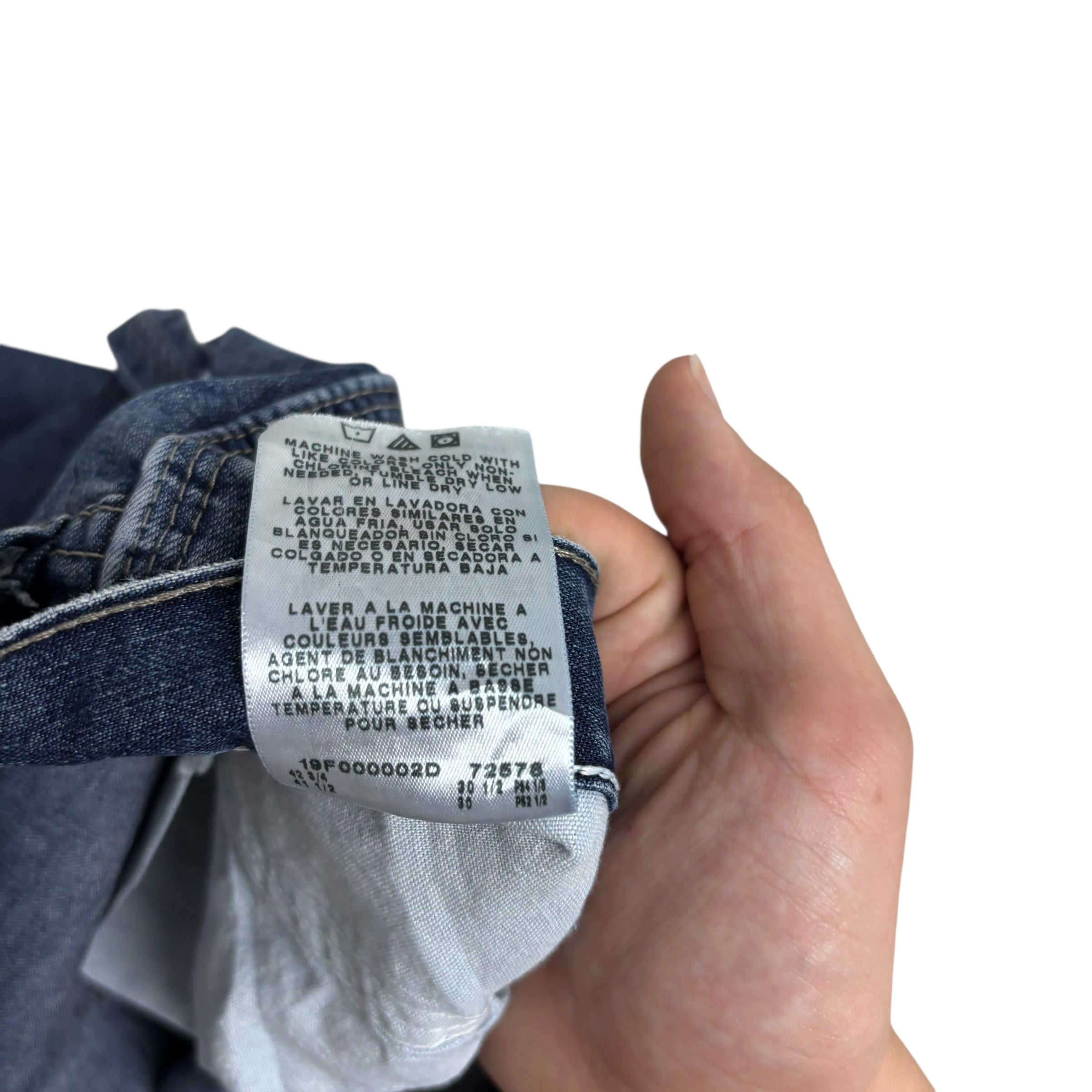 Wrangler Carpenter Jeans W40 L30 Mens Mid Blue Relaxed Straight Fit Denim (E)