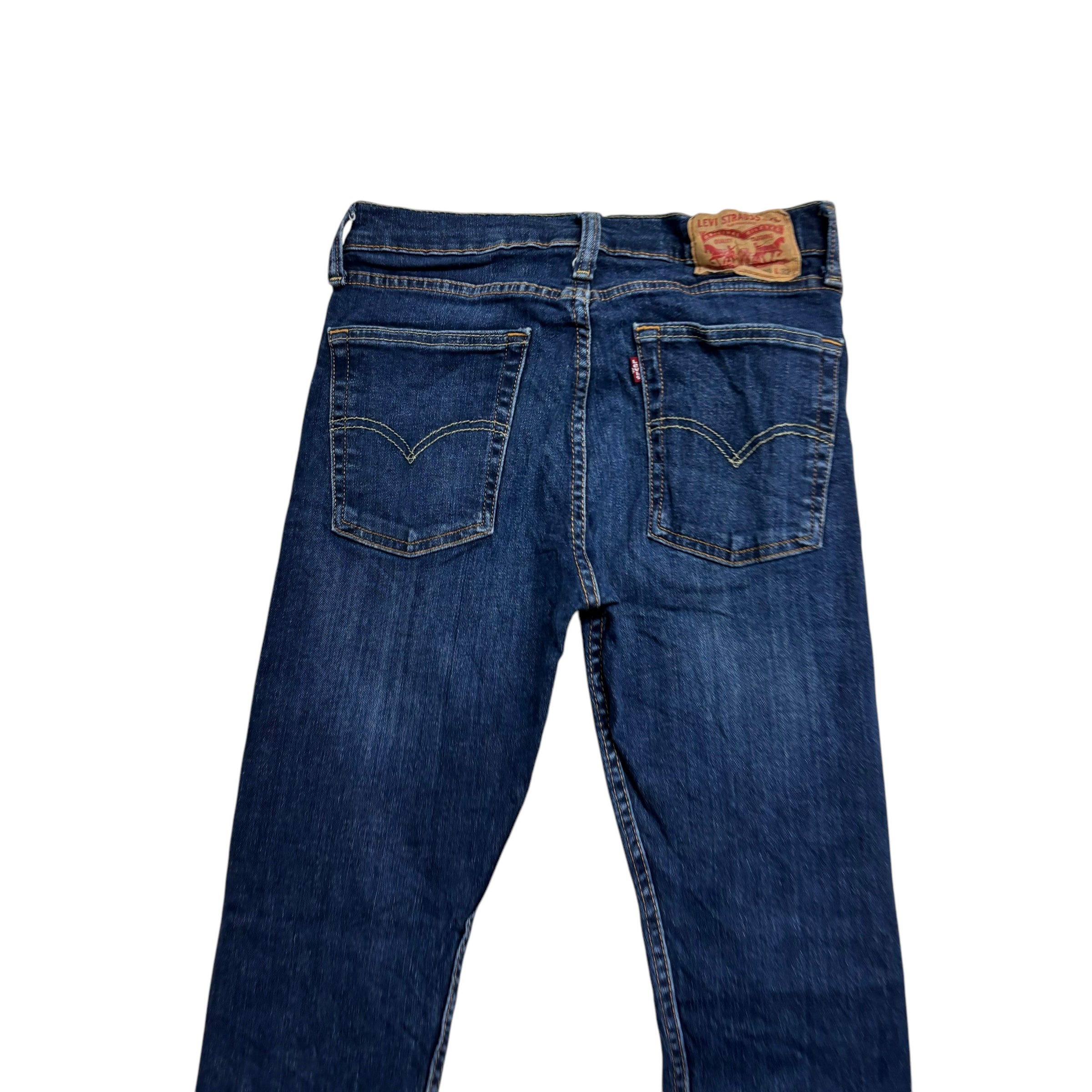 Levis 510 Jeans W29 L31 Mens Dark Blue Skinny Fit Stretch Denim (E)