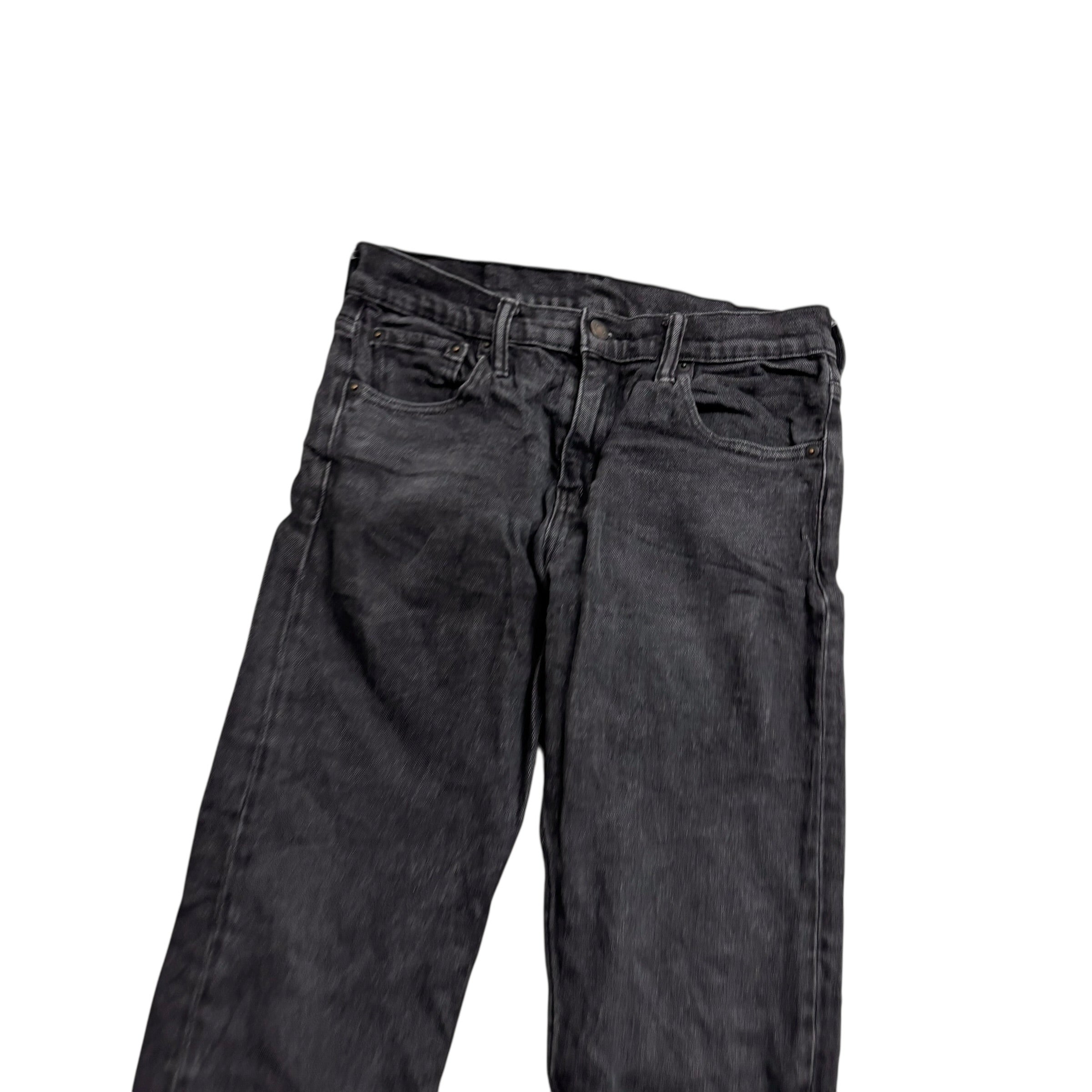Levis 510 Jeans W28 L32 Mens Black Skinny Fit Stretch Denim