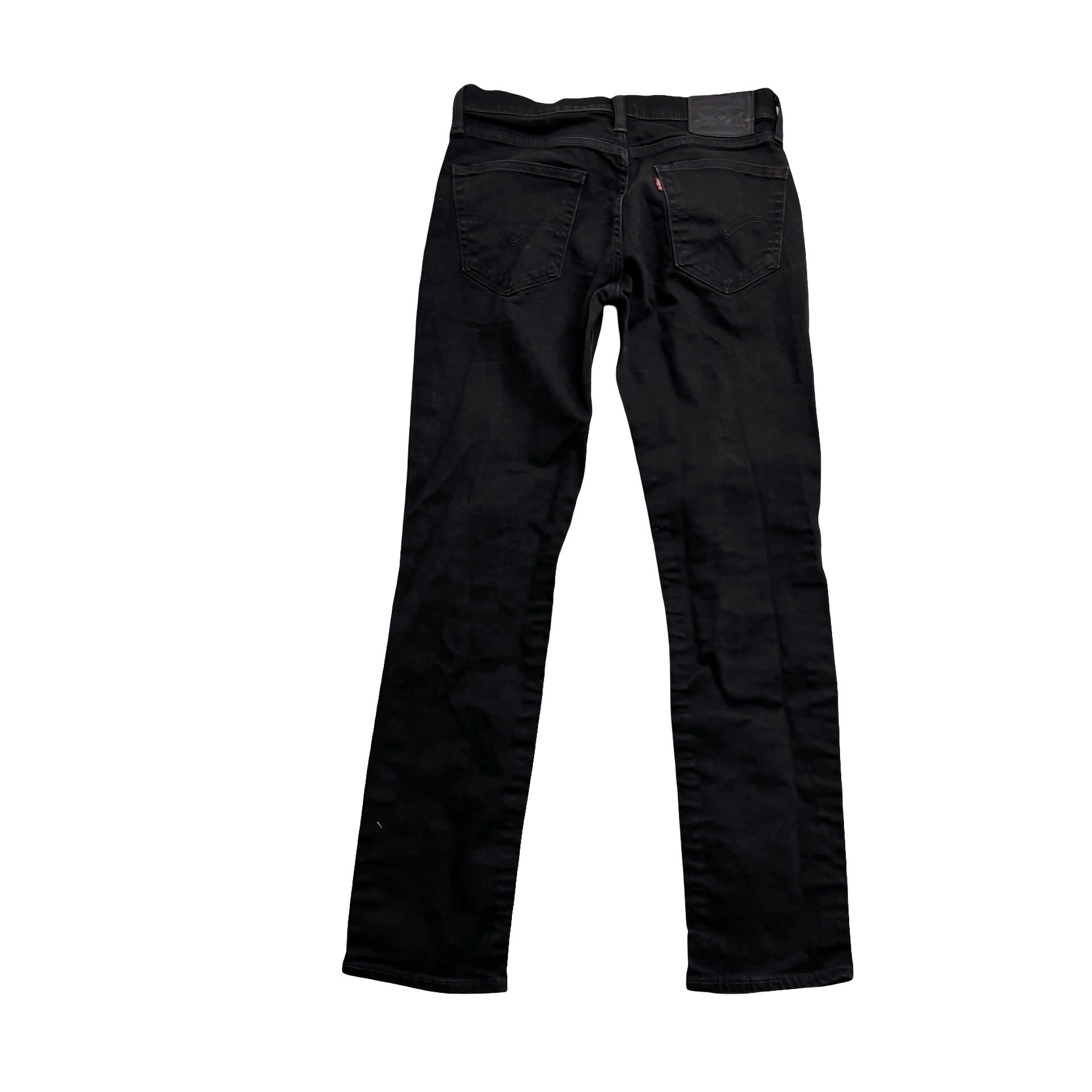 Levis 511 Jeans W30 L32 Mens Black Slim Fit Stretch Denim (E)