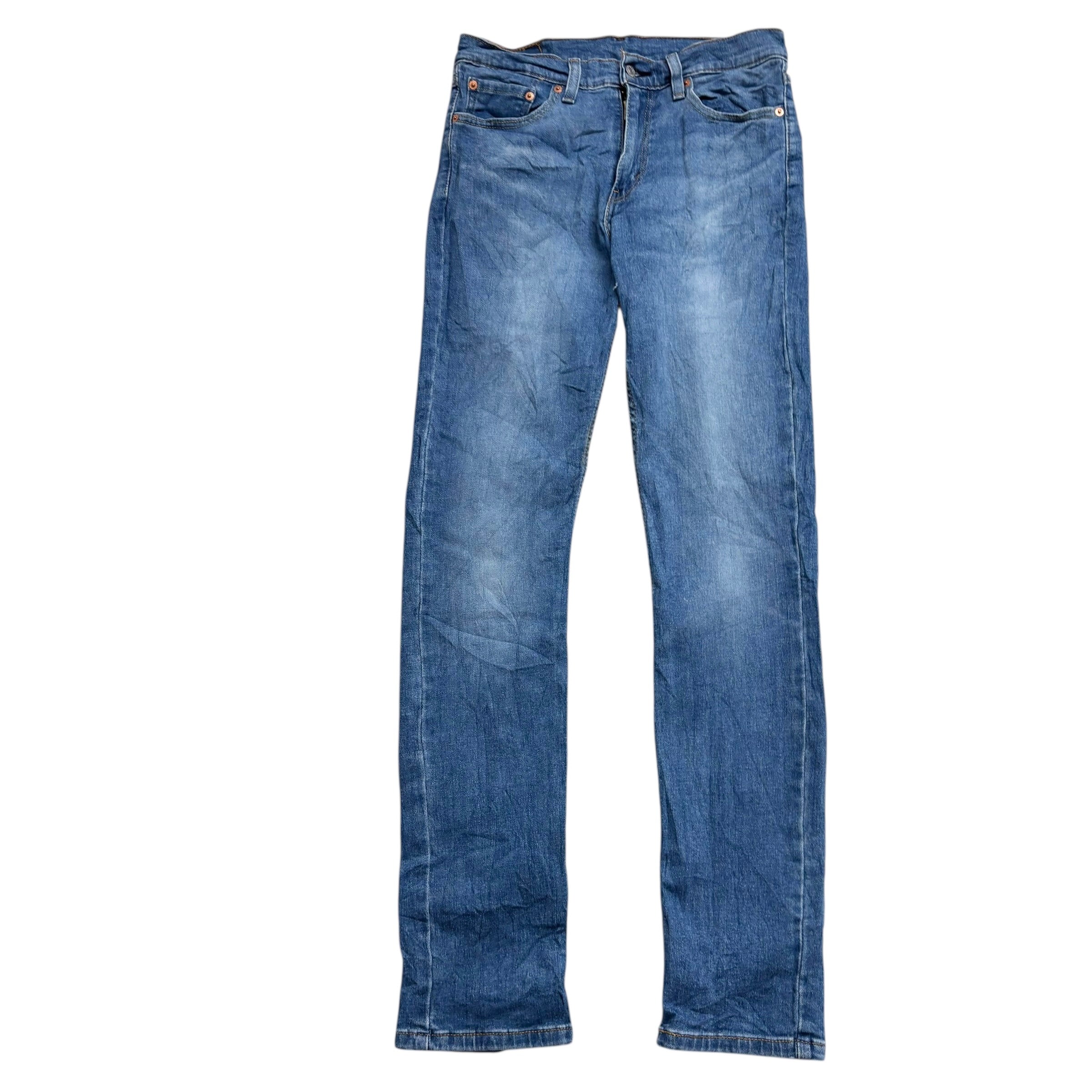 Levis 511 Jeans W31 L34 Mens Mid Blue Slim Fit Stretch Denim