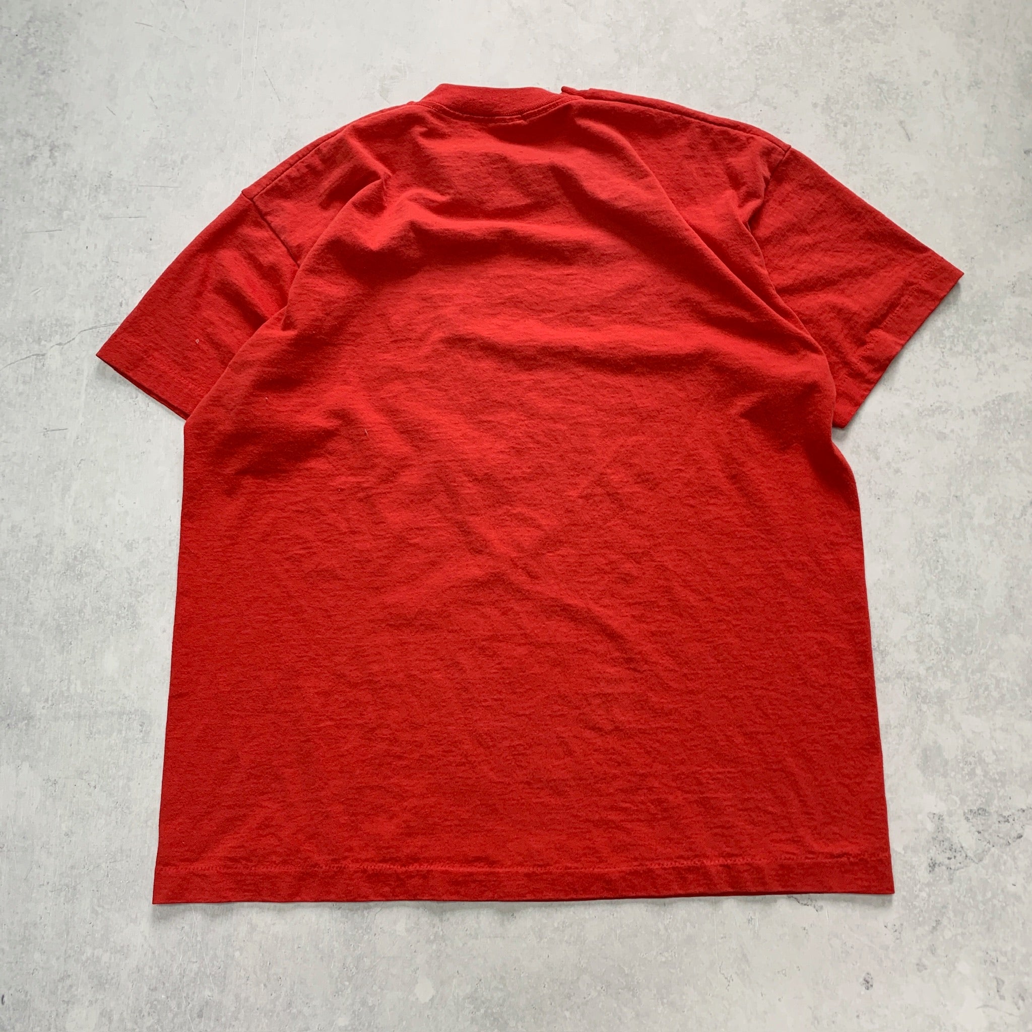 Vintage T Shirt Mens XL Red Single Stitch Graphic Print 90s USA