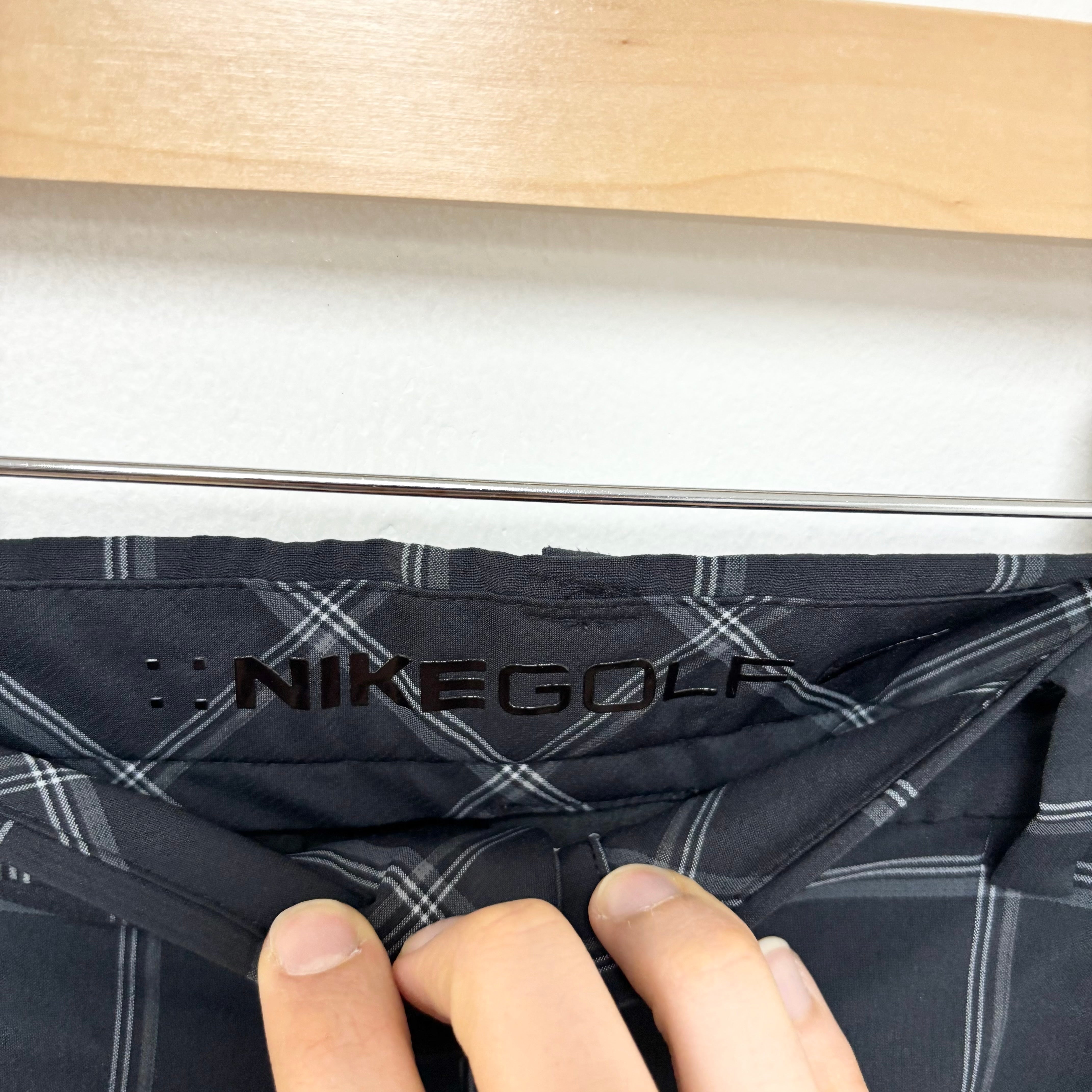 Nike Golf Shorts Mens W36 Large Navy Sports Pockets (E)