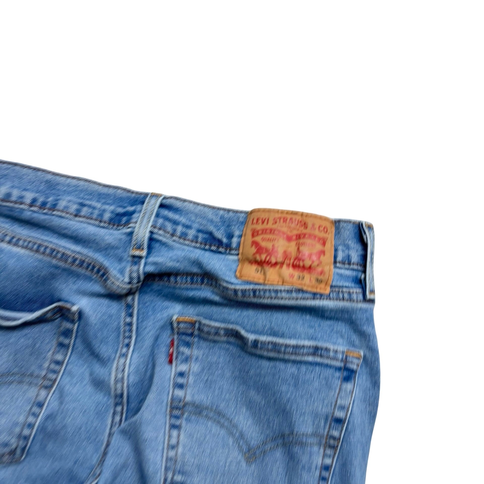 Levis 511 Jeans W31 L29 Mens Light Blue Slim Fit Stretch Denim (F)