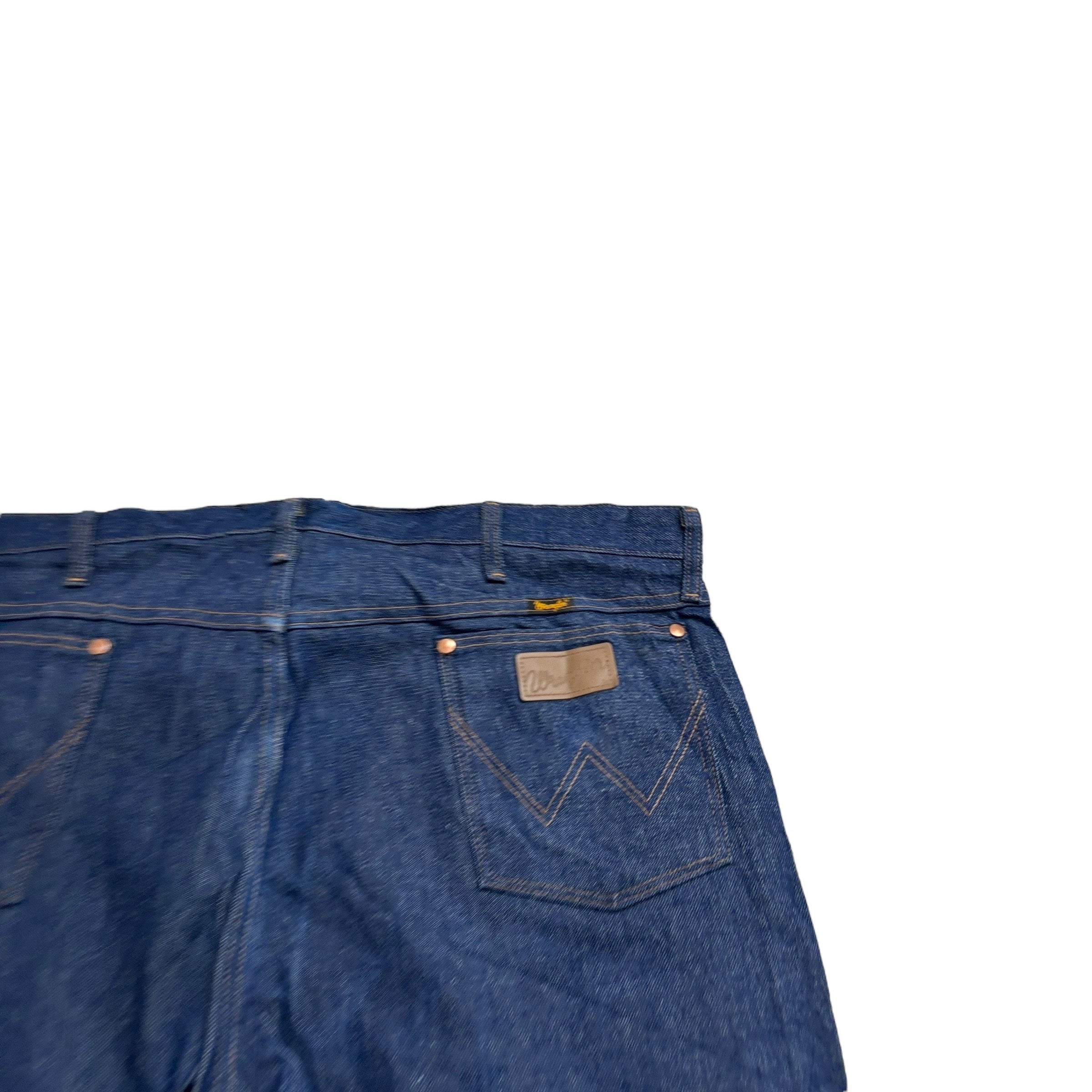 Wrangler Jeans Cowboy Cut W44 L35 Mens Dark Blue 13MWZ Original Fit Denim (E)