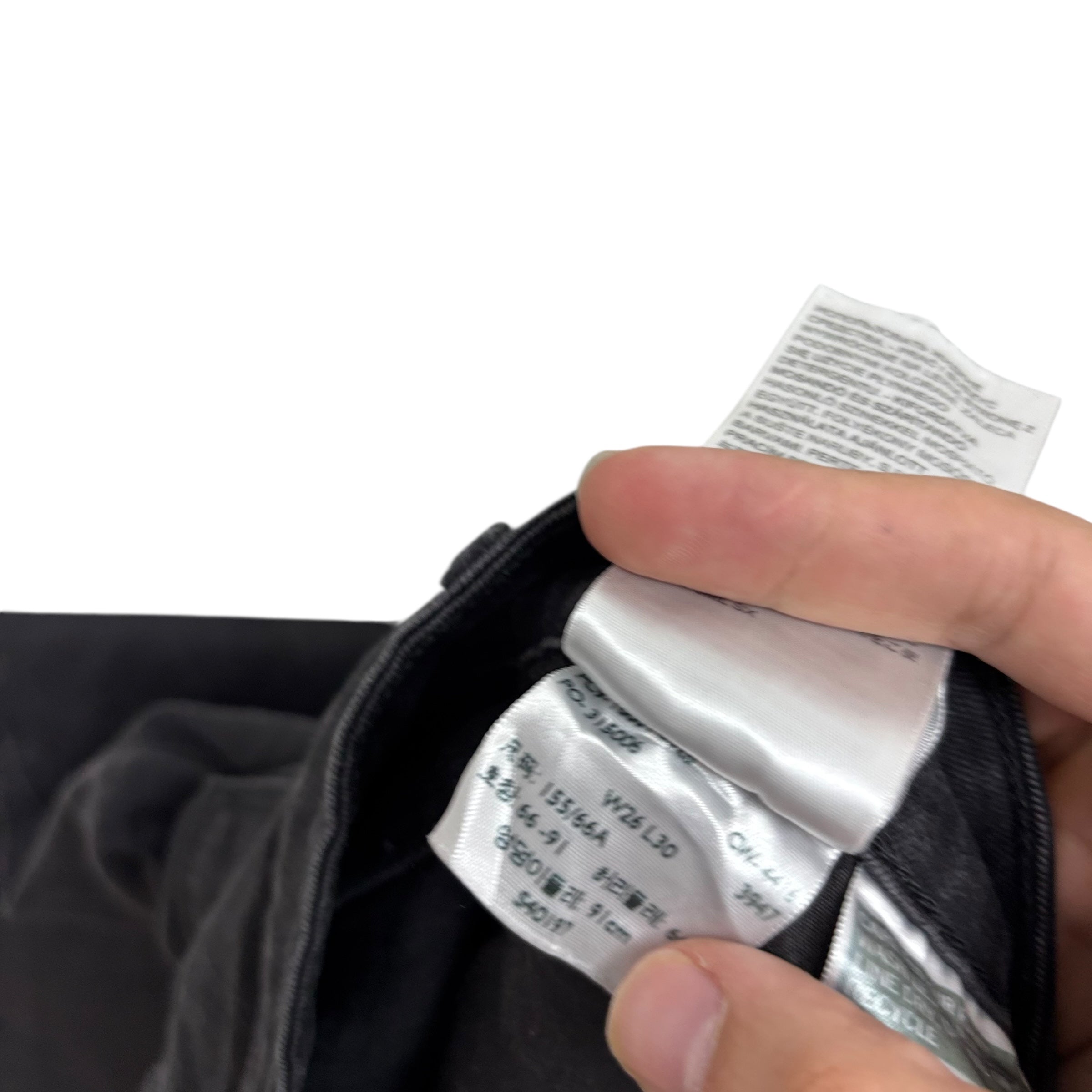 Levis 712 Jeans W26 L30 Womens Slim Fit Black Stretch Denim