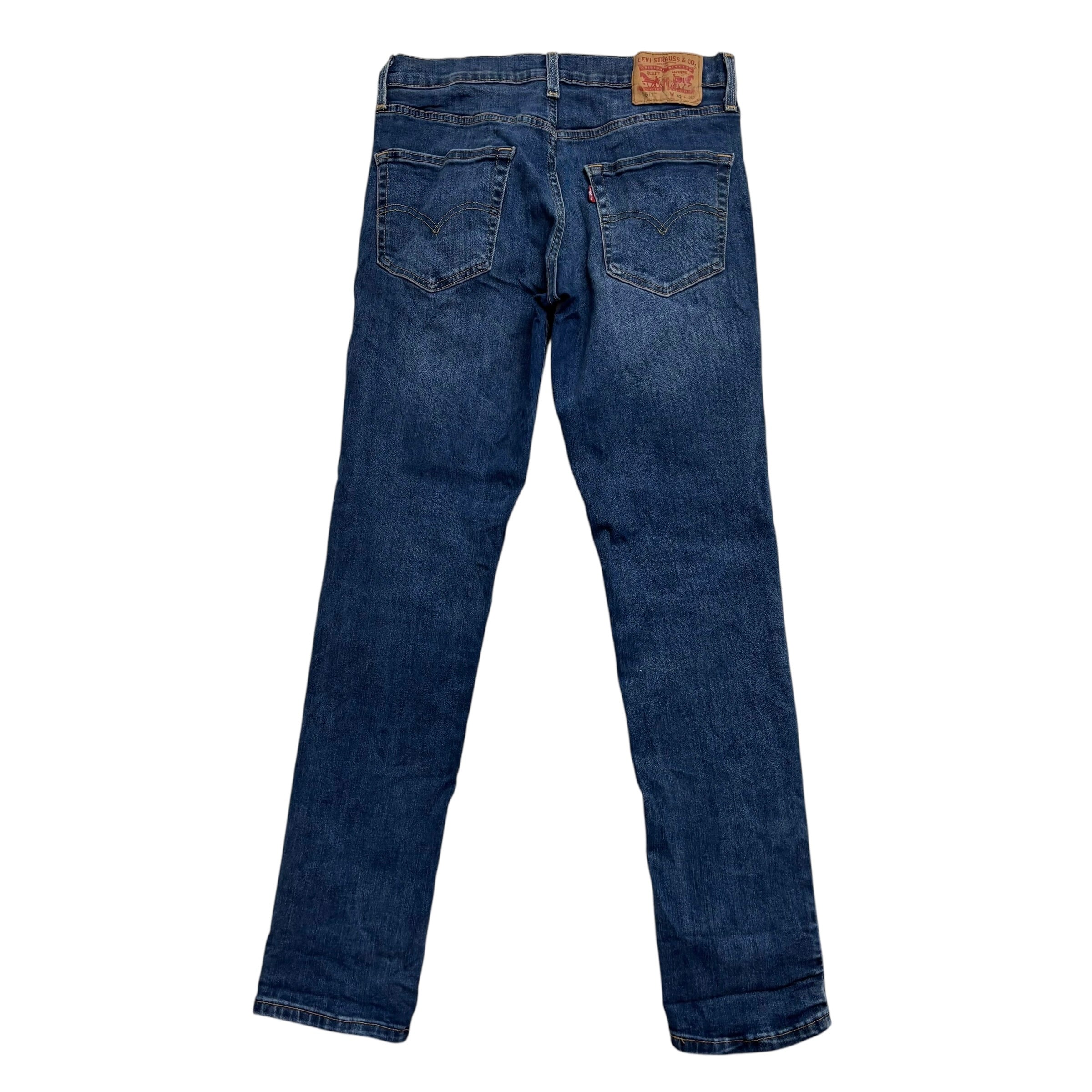 Levis 511 Jeans W30 L32 Mens Dark Blue Slim Fit Stretch Denim (E)