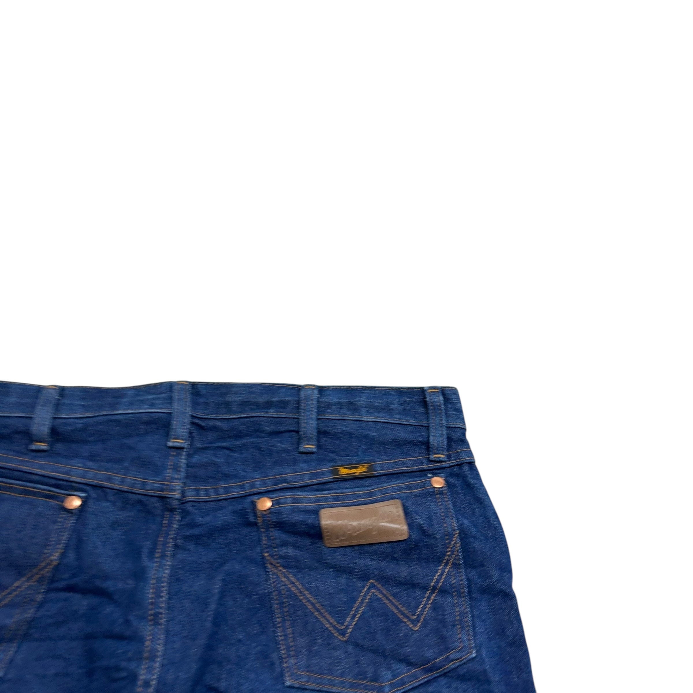 Wrangler Jeans Cowboy Cut W36 L31 Mens Dark Blue 13MWZ Original Fit Denim (E)