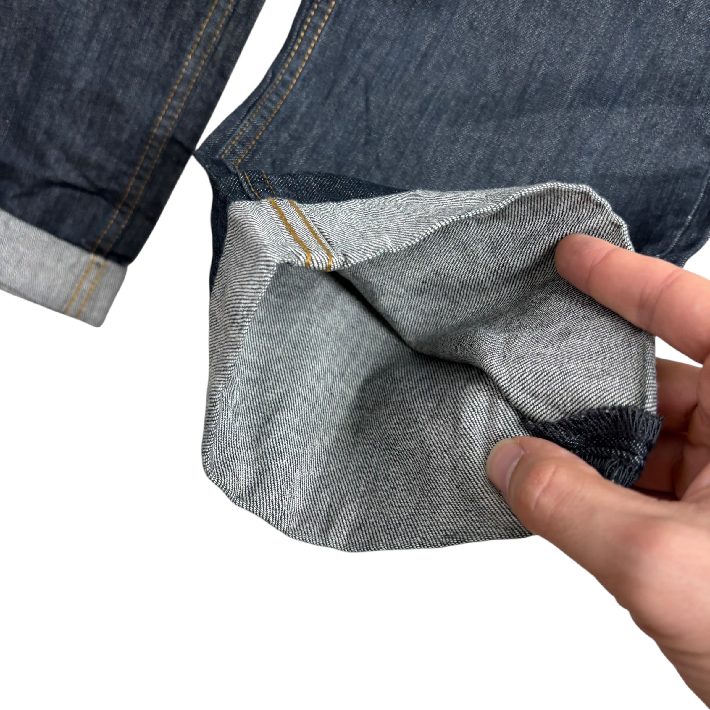 Levis 514 Jeans W35 L30 Mens Dark Blue Regular Straight Fit Denim