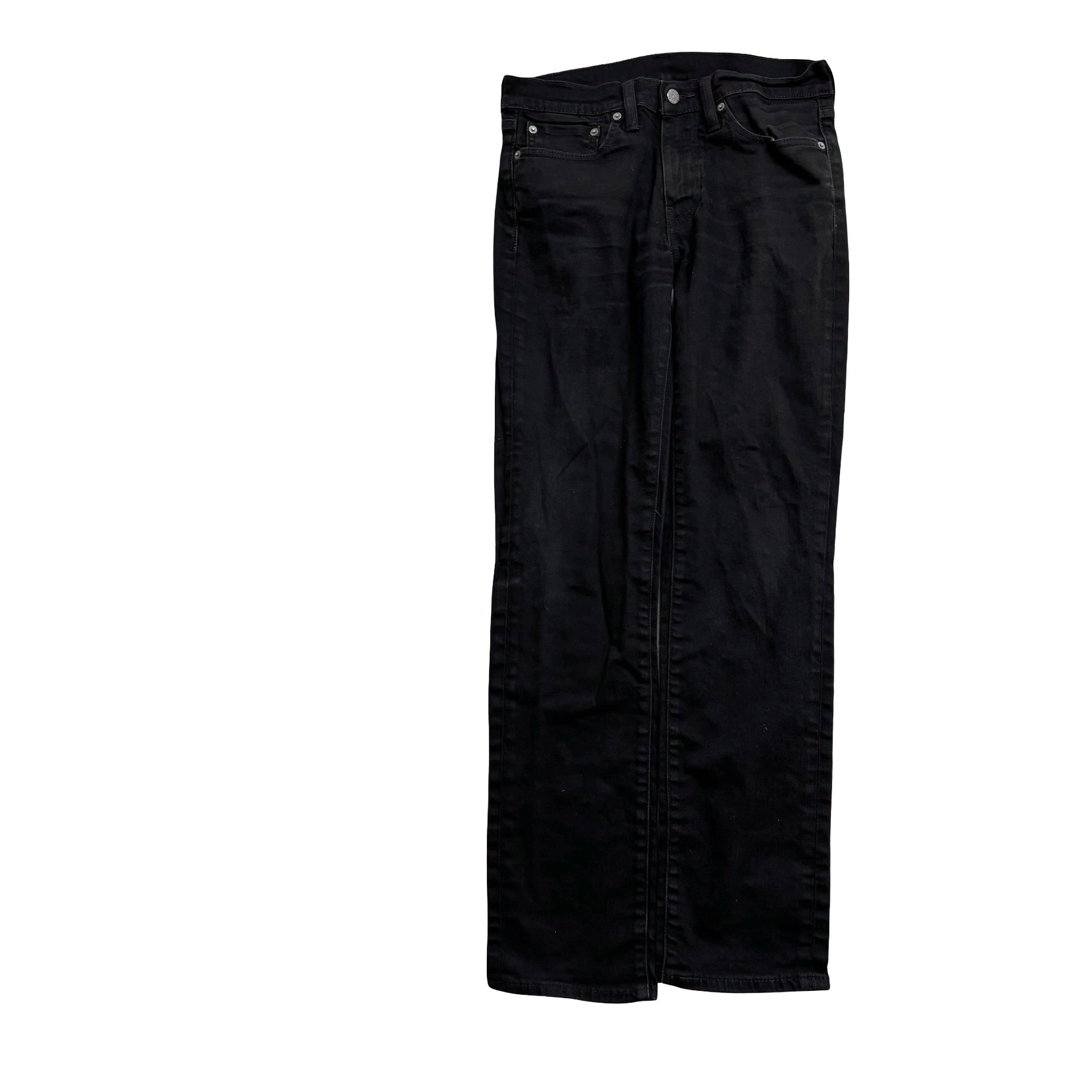 Levis 511 Jeans W30 L32 Mens Black Slim Fit Stretch Denim (E)
