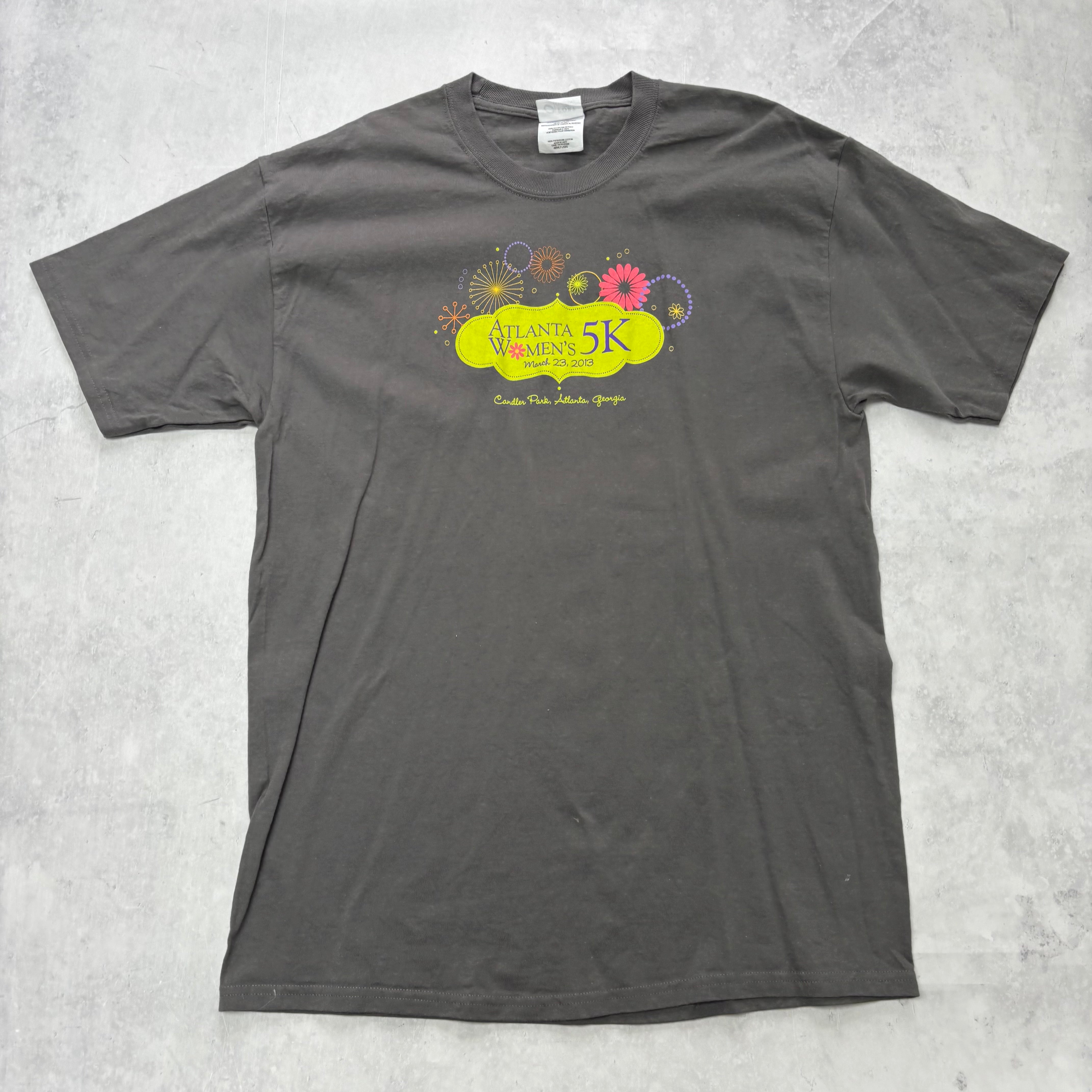 T Shirt Mens Large Grey Graphic Print 00s USA (E)