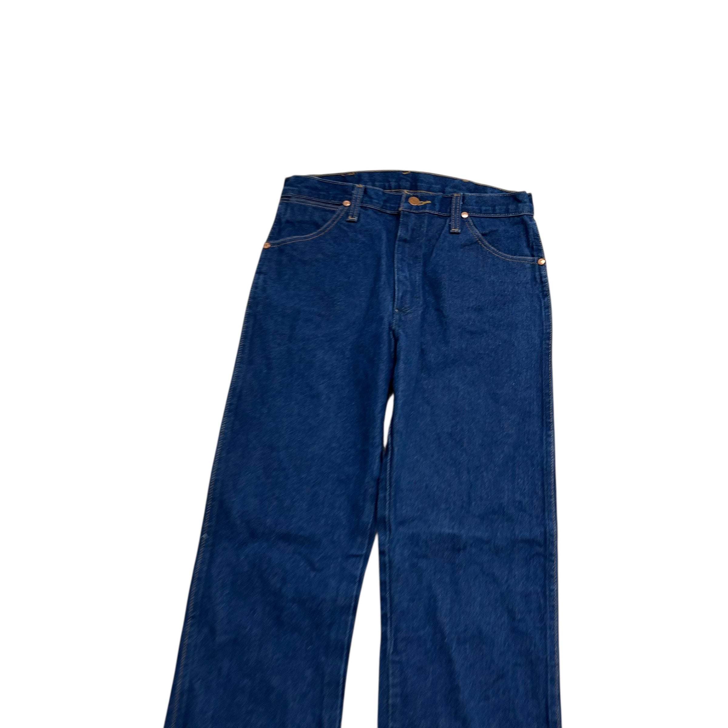 Wrangler Jeans Cowboy Cut W30 L34 Mens Dark Blue 13MWZ Original Fit Denim (E)