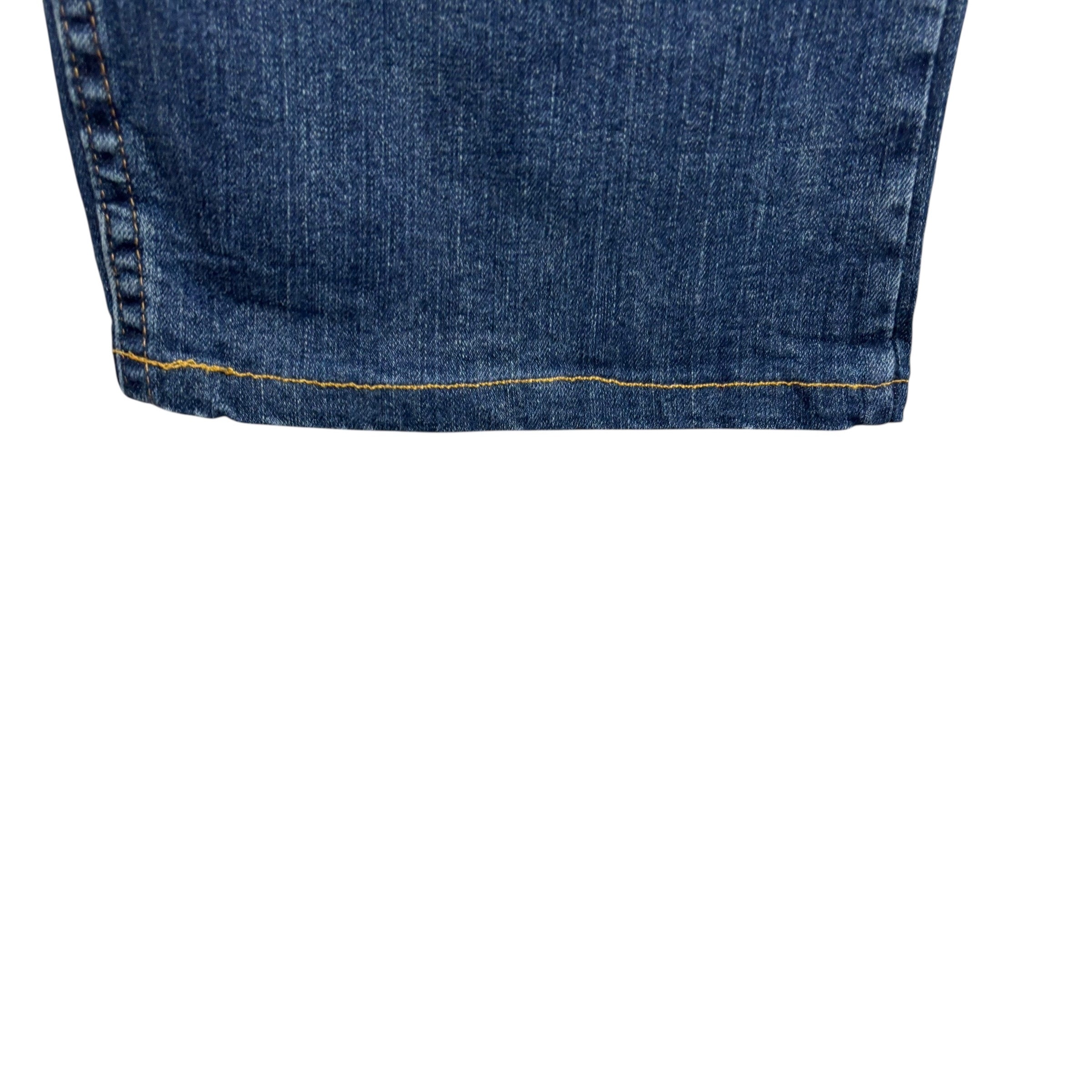 Wrangler Jeans W44 L27 Mens Dark Blue Regular Straight Fit Stretch Denim (E)