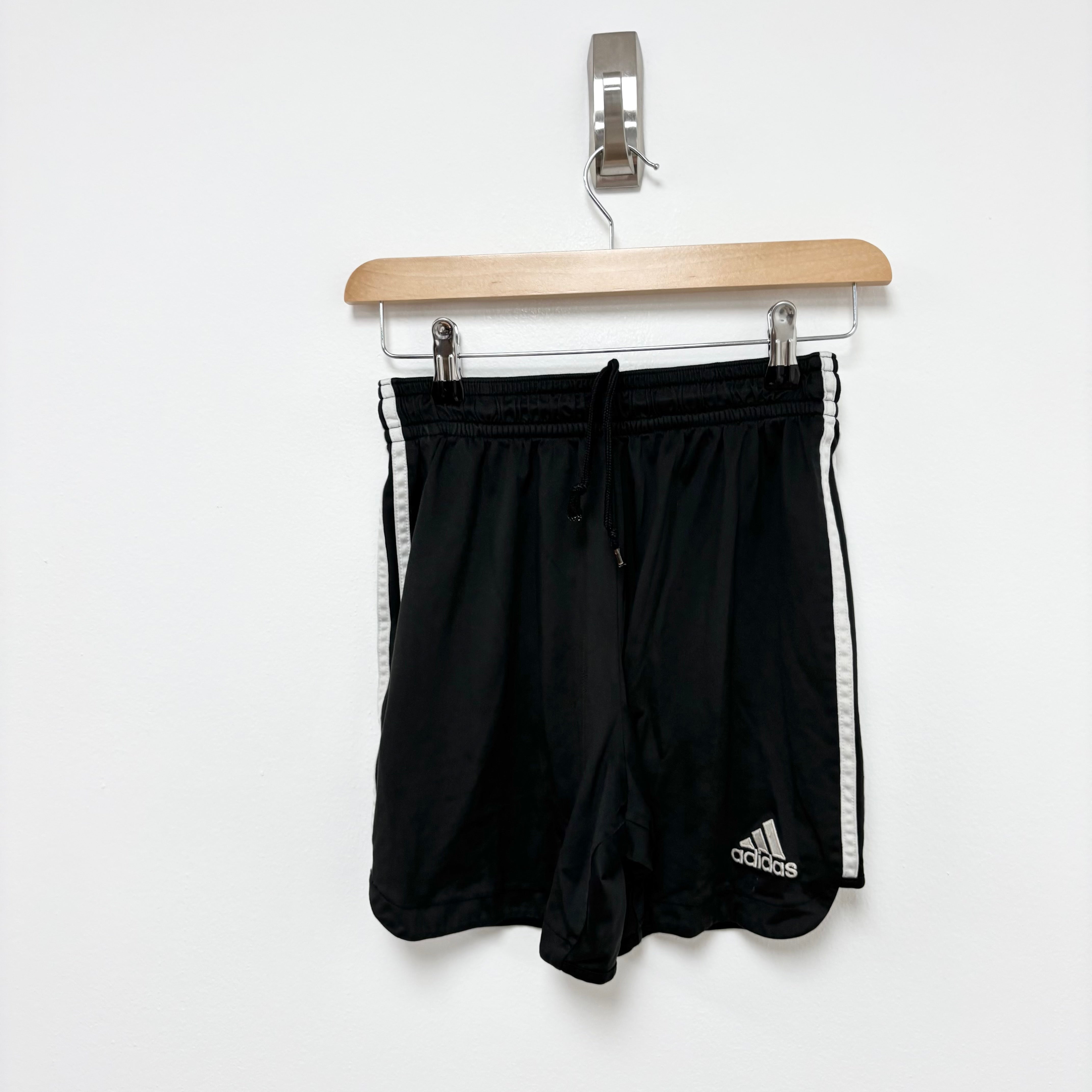 Adidas Shorts Mens XS Black Sports Running Gym Athletic Vintage