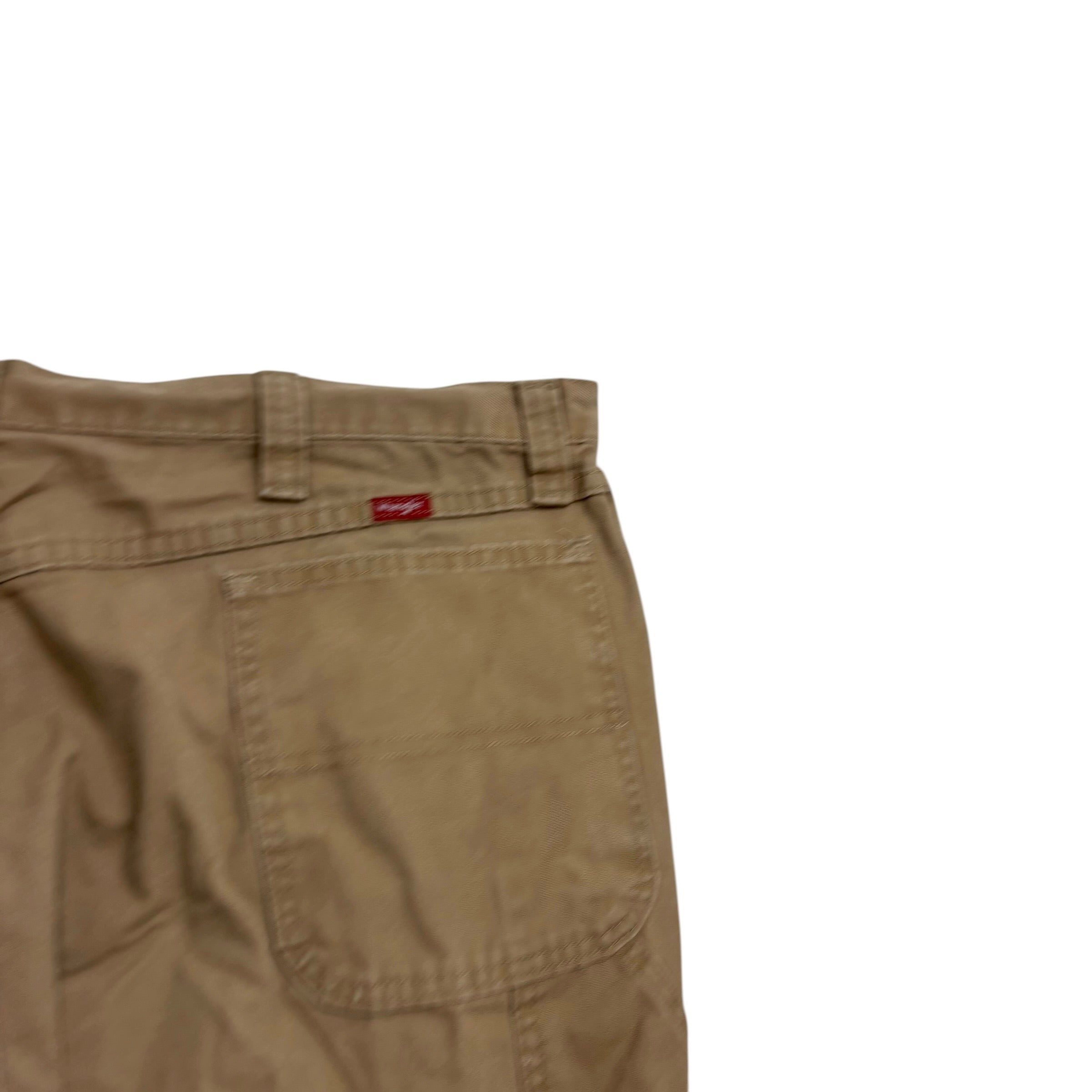 Wrangler Carpenter Pants W44 L30 Mens Tan Relaxed Straight Fit Pants