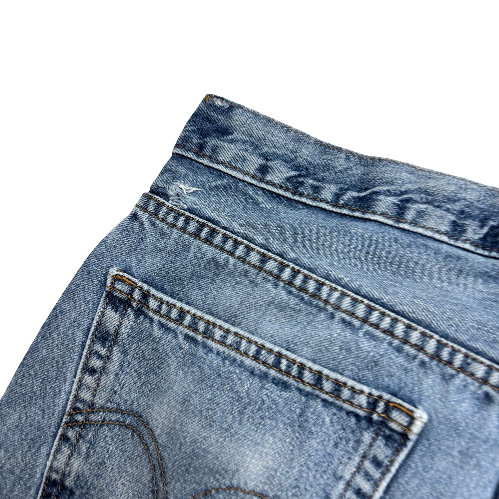 Levis 560 Jeans W33 L31 Mens Light Blue Baggy Relaxed Comfort Fit Vintage (F)