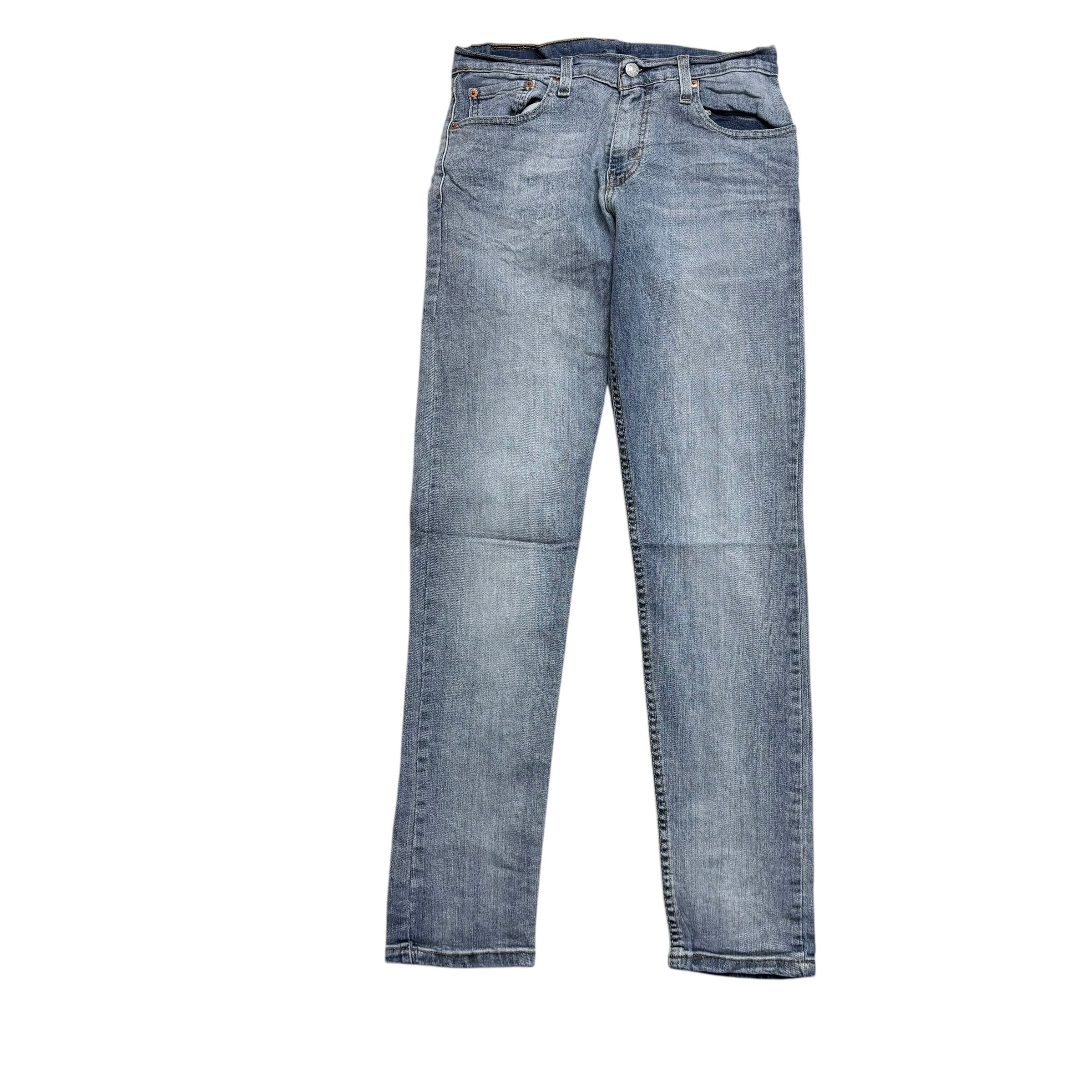 Levis 512 Jeans W30 L32 Mens Mid Blue Slim Tapered Fit Stretch Denim